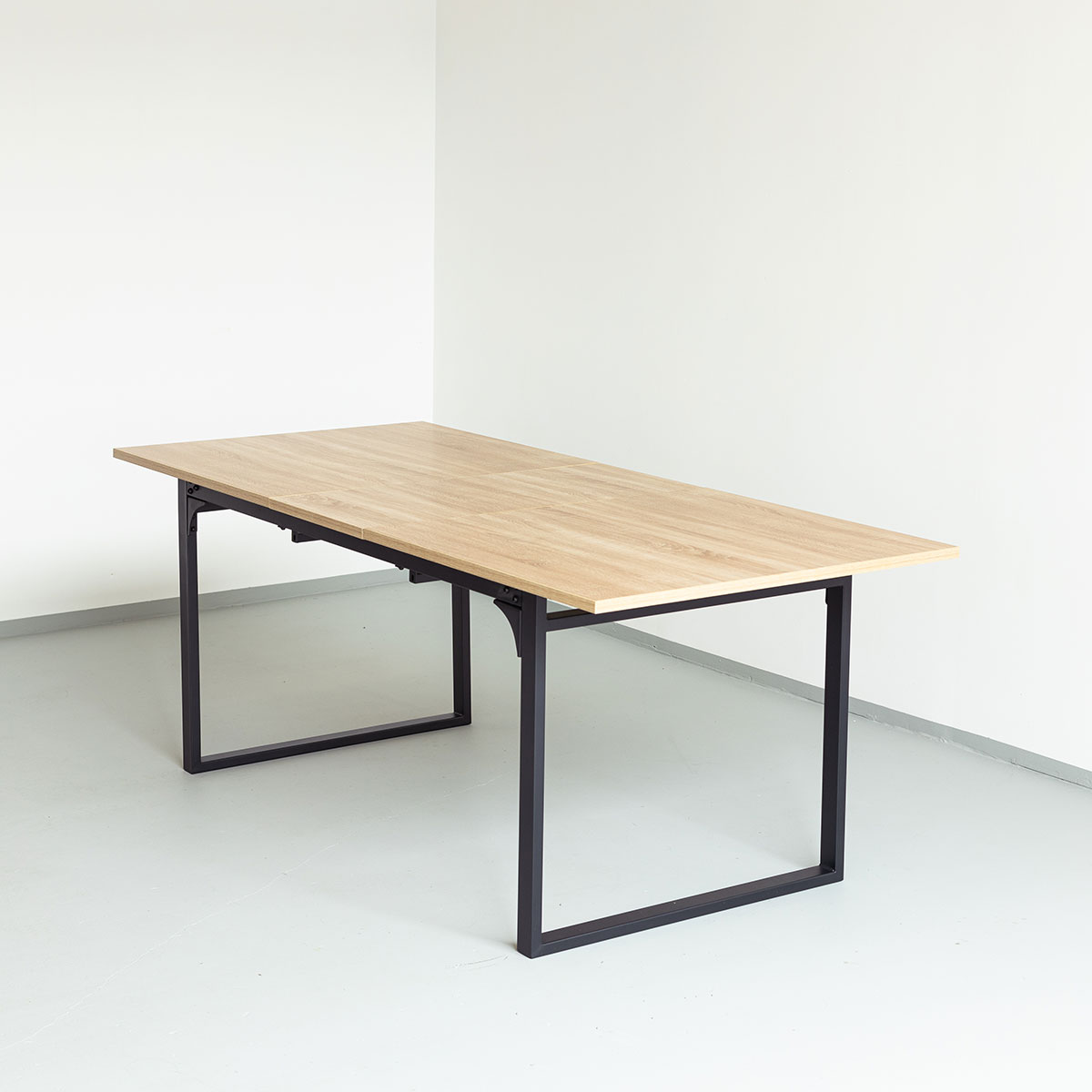 Mesa de comedor ALIAJ extensible de mdf y metal