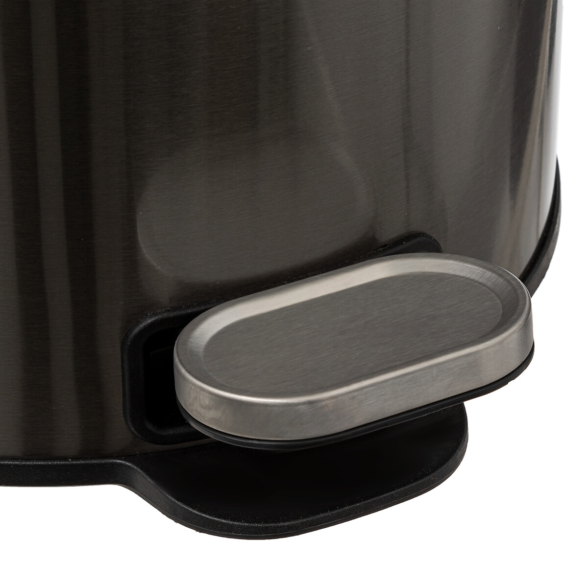 Balde Do Lixo Delta Cinza Em Metal 30L