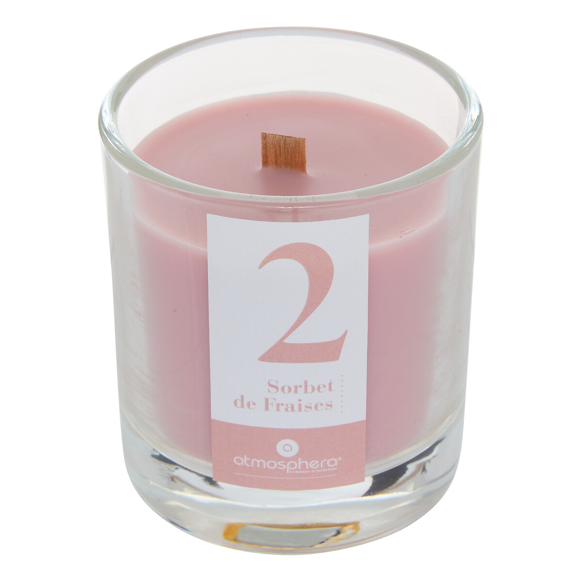 Vela perfumada en vaso de vidrio NUMIA 180g