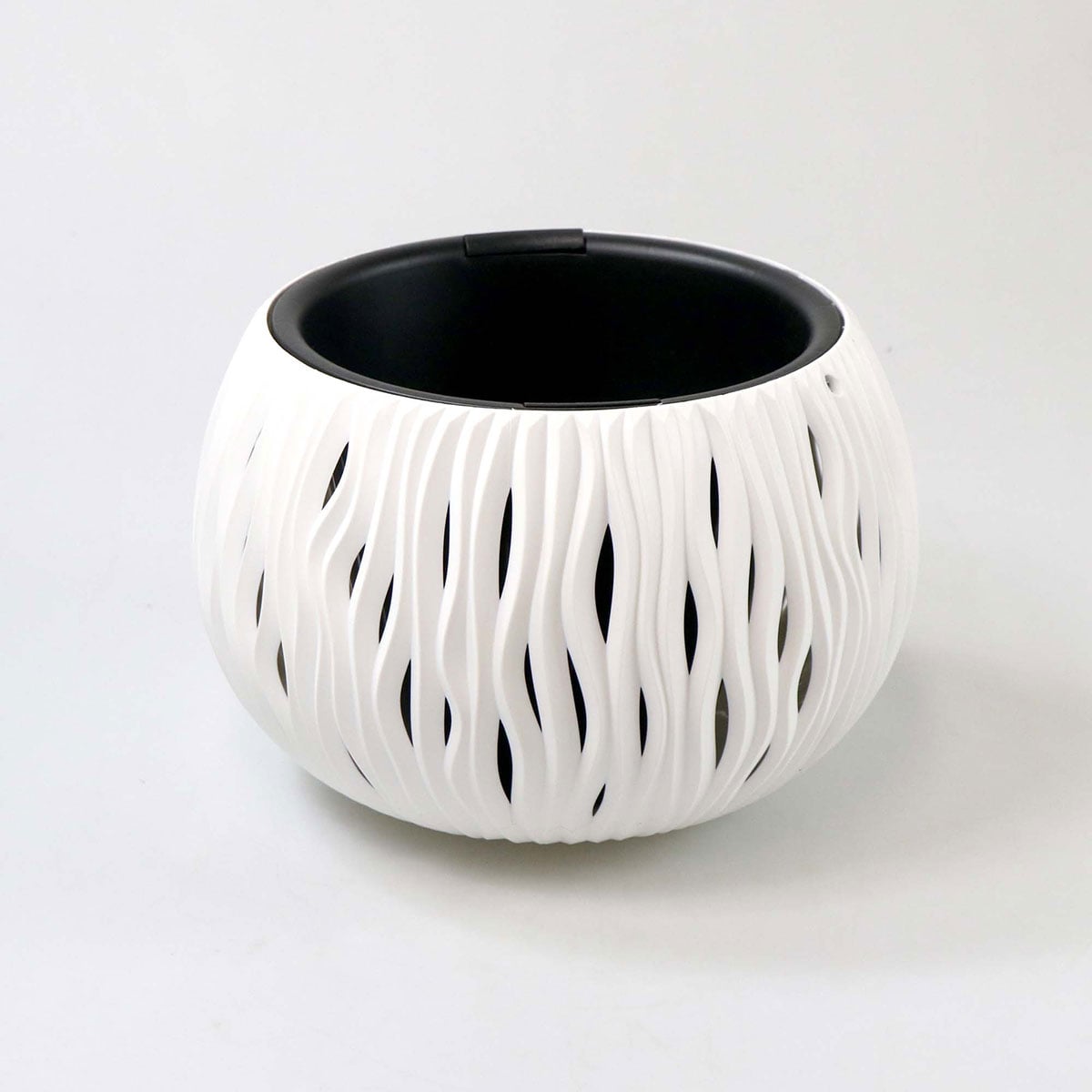 Maceta Sandy Bowl Blanca 29x20Cm