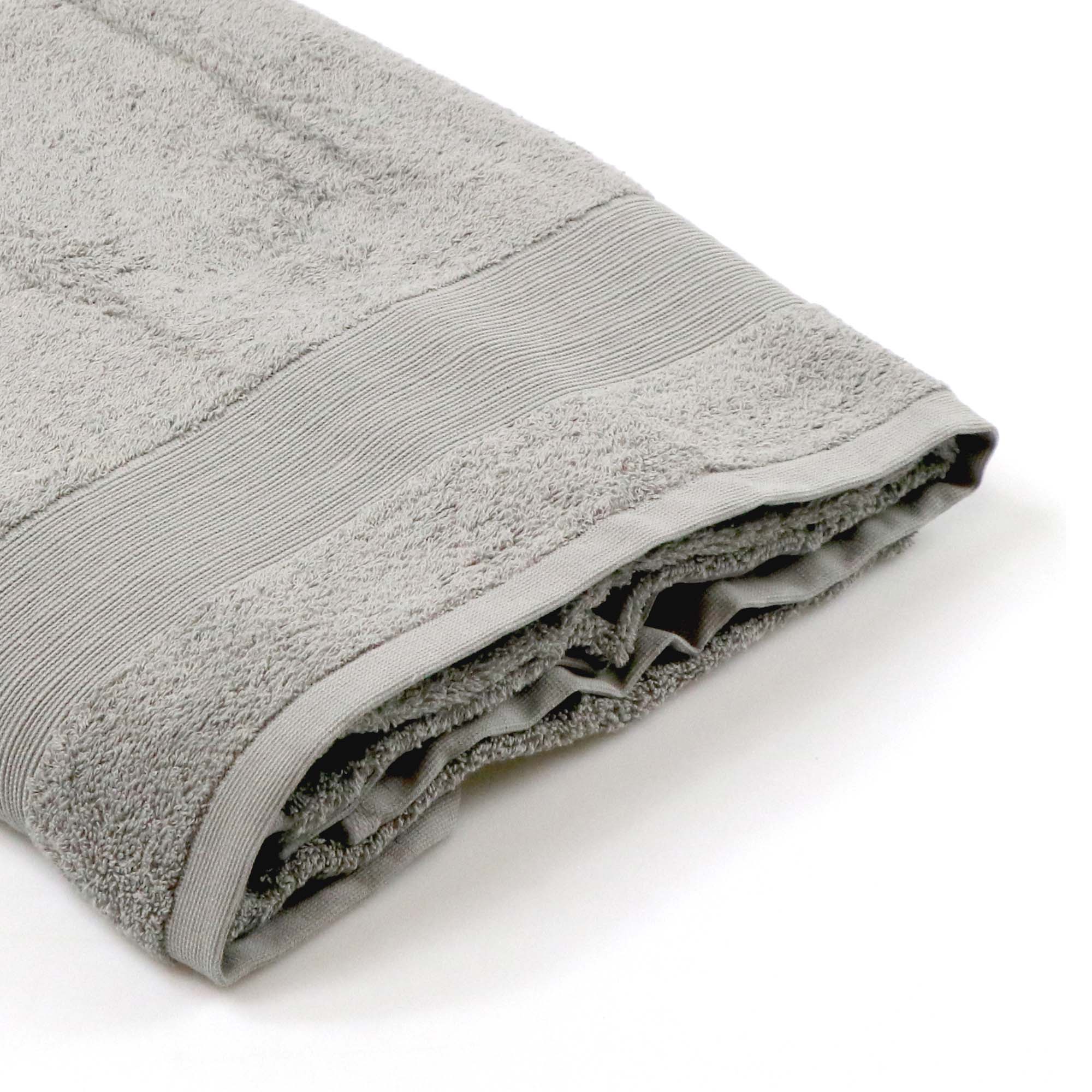Toalla s&aacute;bana gris TIMELESS 100x150Cm