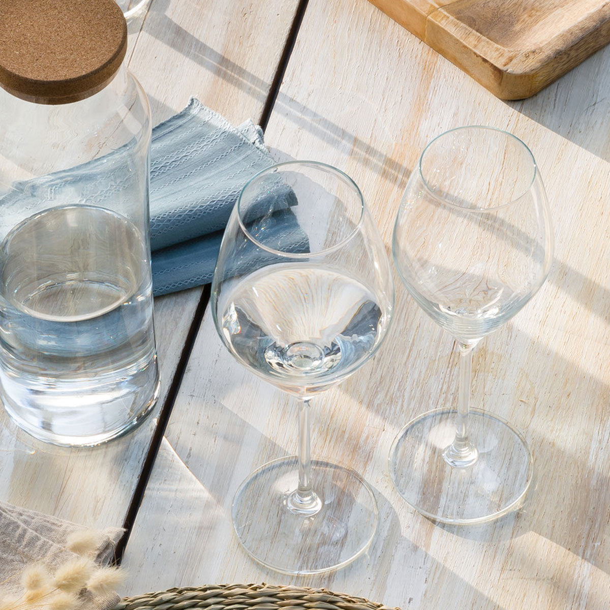 Copa de agua SILVIA  de vidrio 47cl