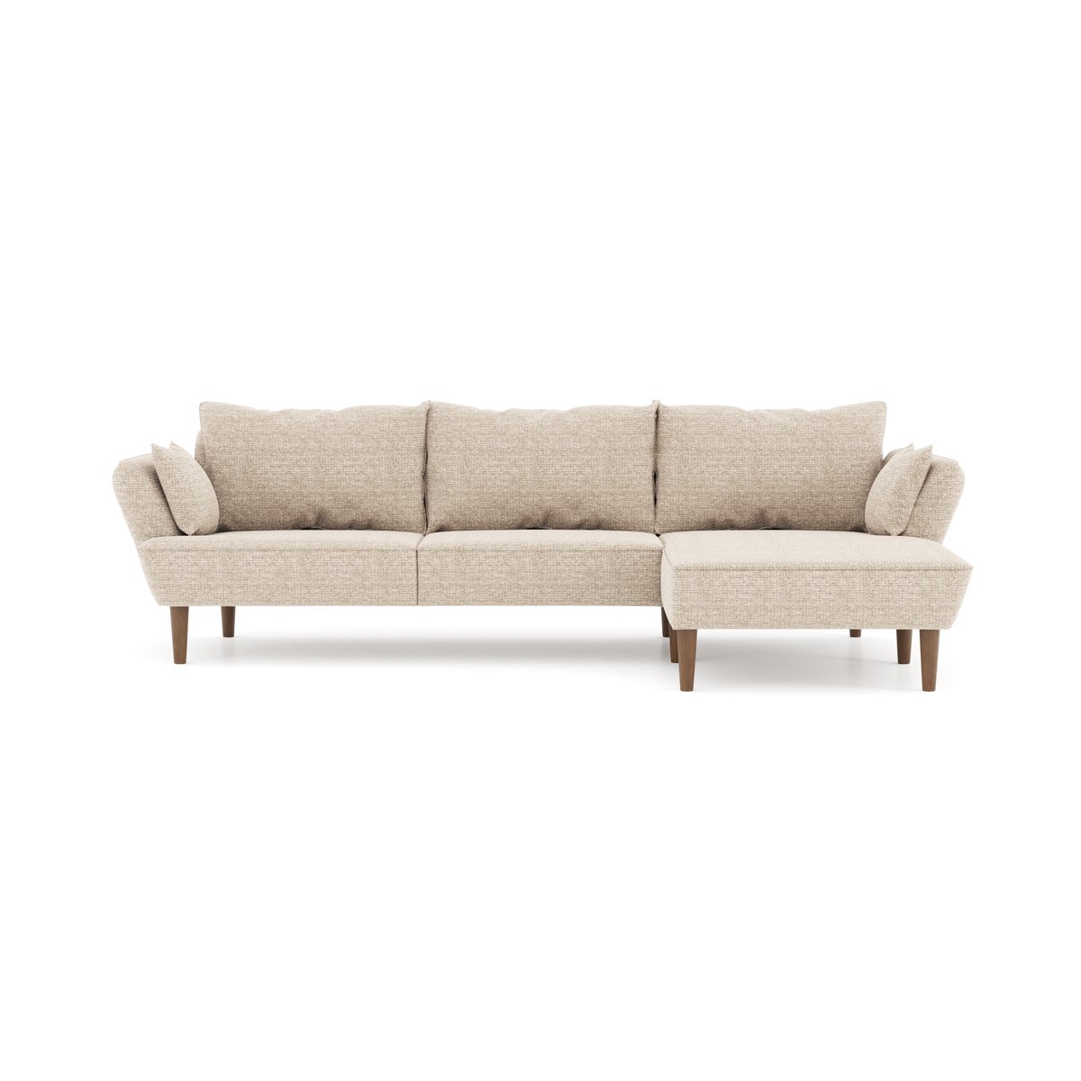 Sof&aacute; Bruges Beige Con Chaise Longue