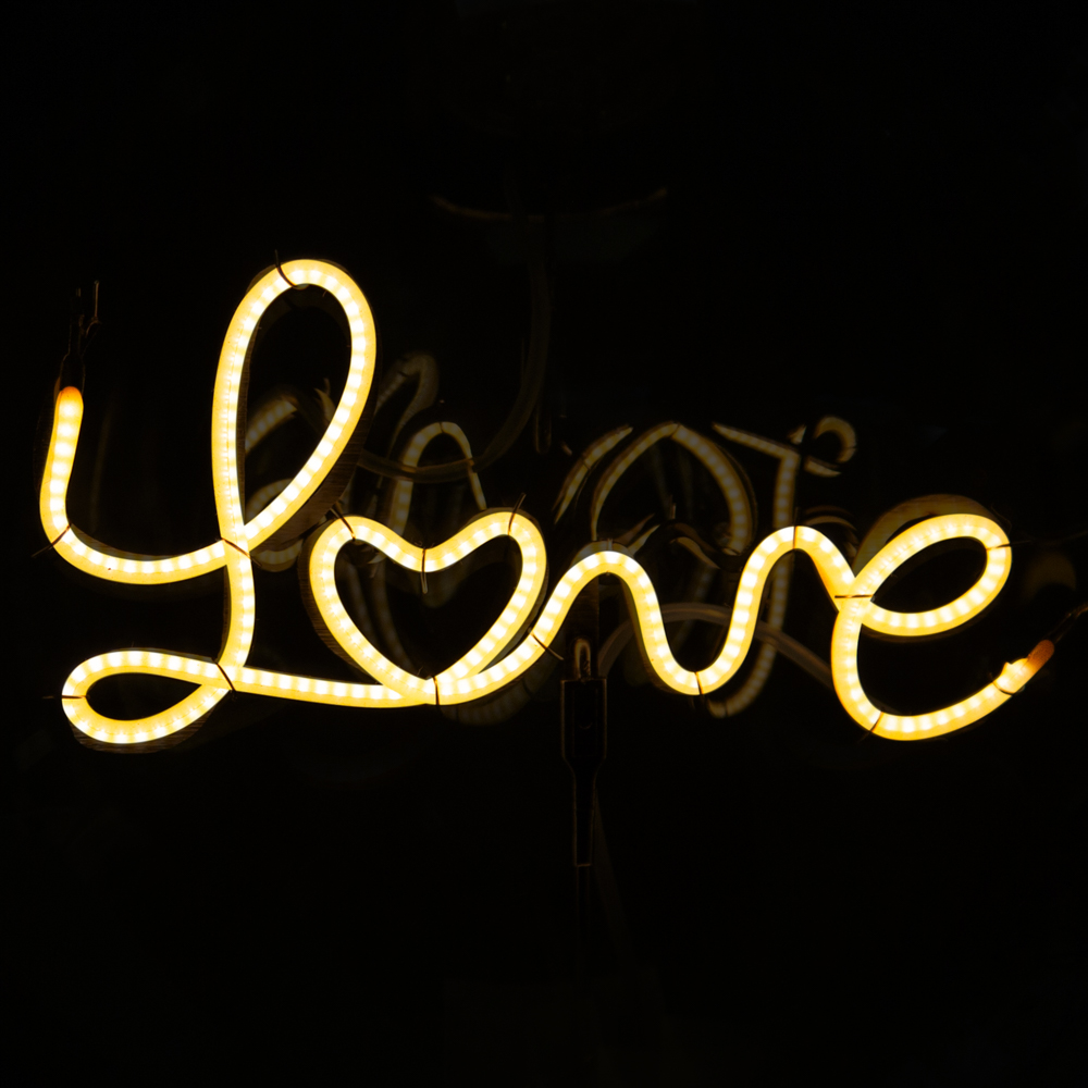 L&acirc;mpada Decorativa Vintage Ambar Love