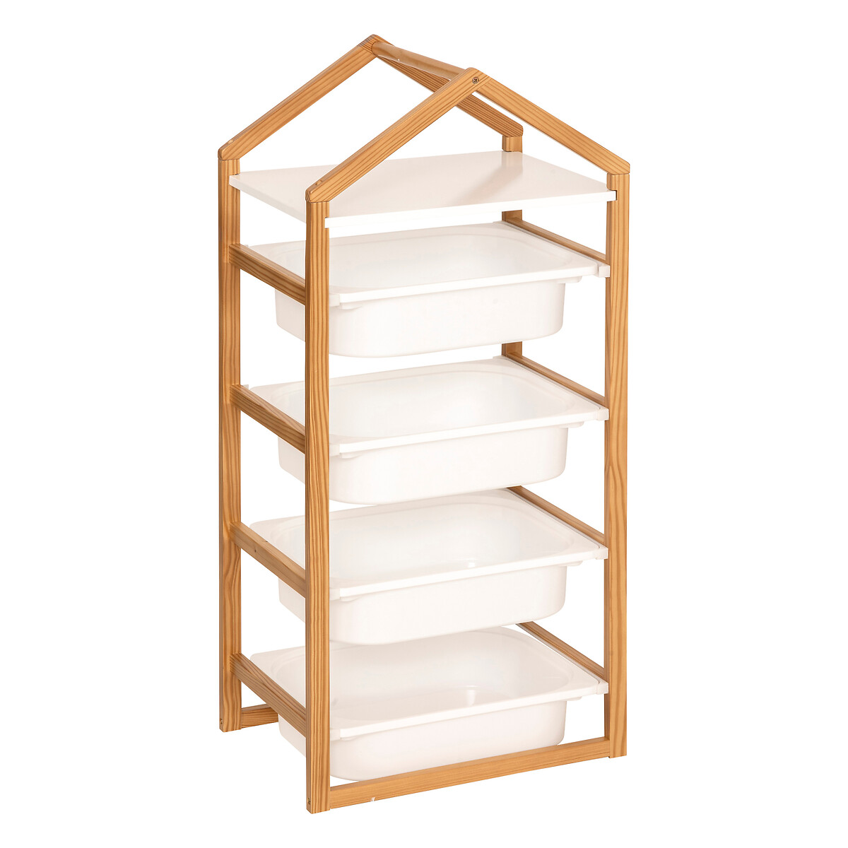 Mueble de organización BAKO 5 niveles y 4 cestas
