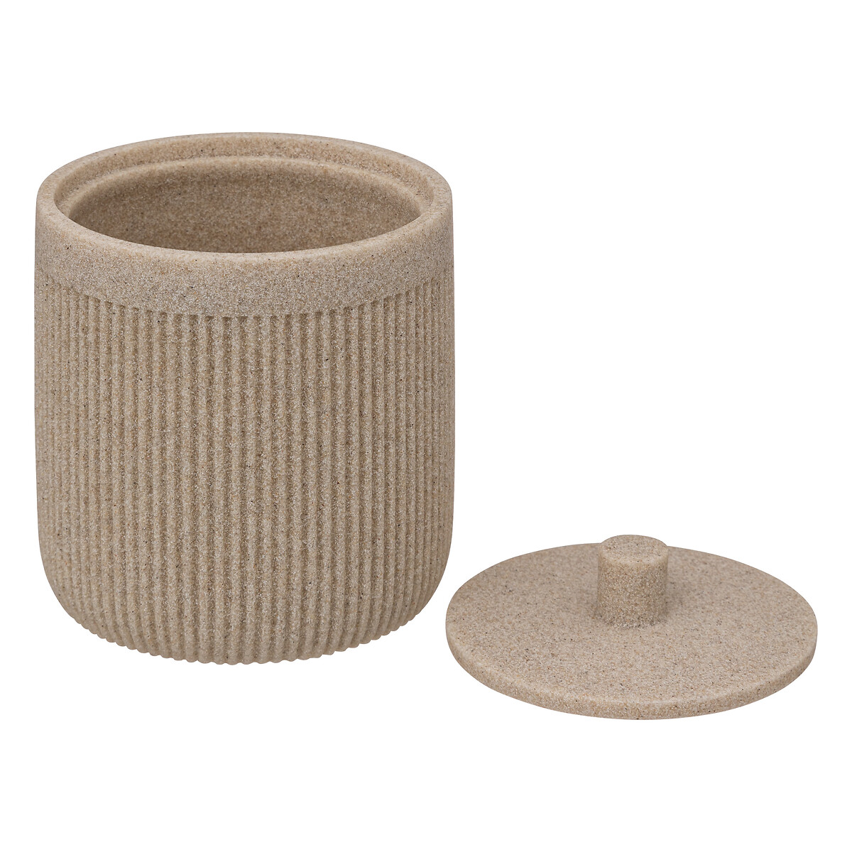 Bote Para Algodones Onyx Lino