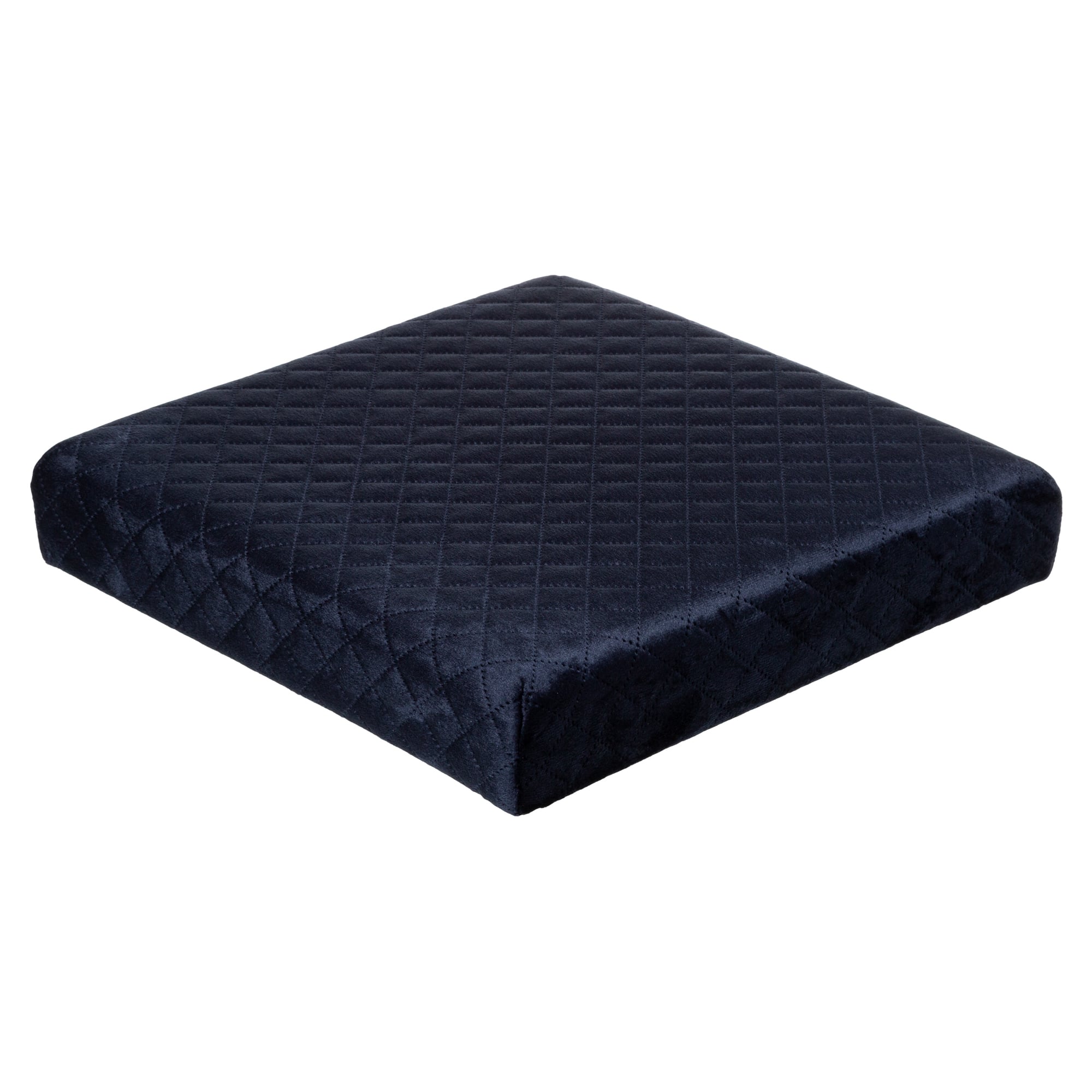 Pufe Mixmodul Em Veludo Azul Marinho 31x31cm