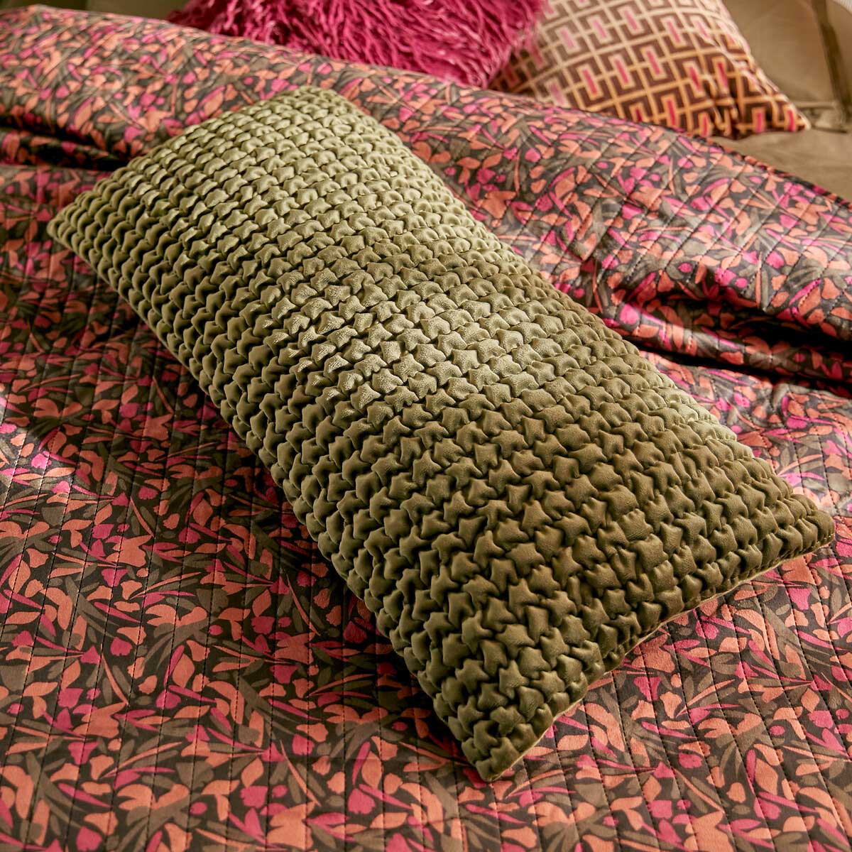 Almohada BELLISSIMA verde 35x75cm