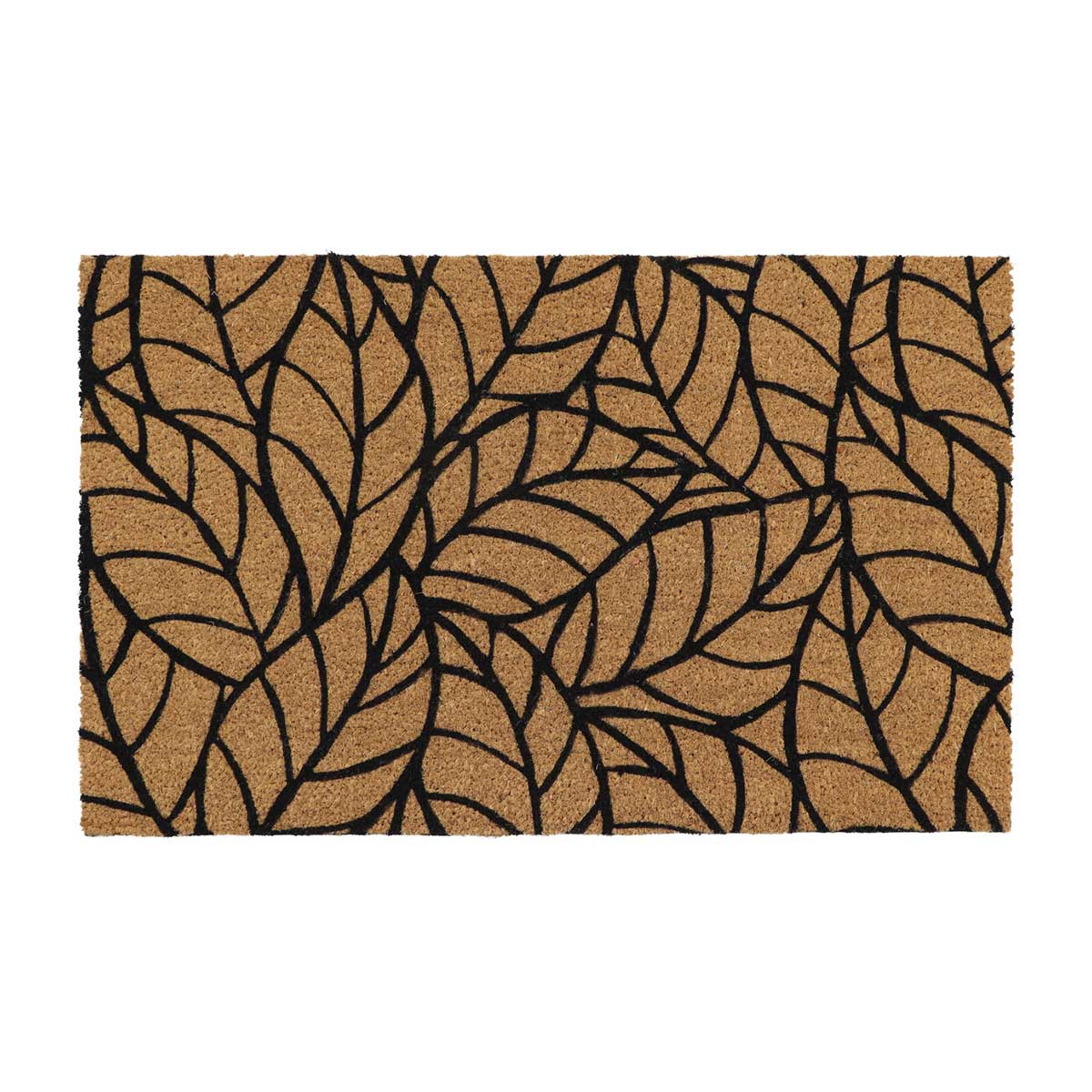 Alfombra Jungle Natural Y Negro 45x75cm