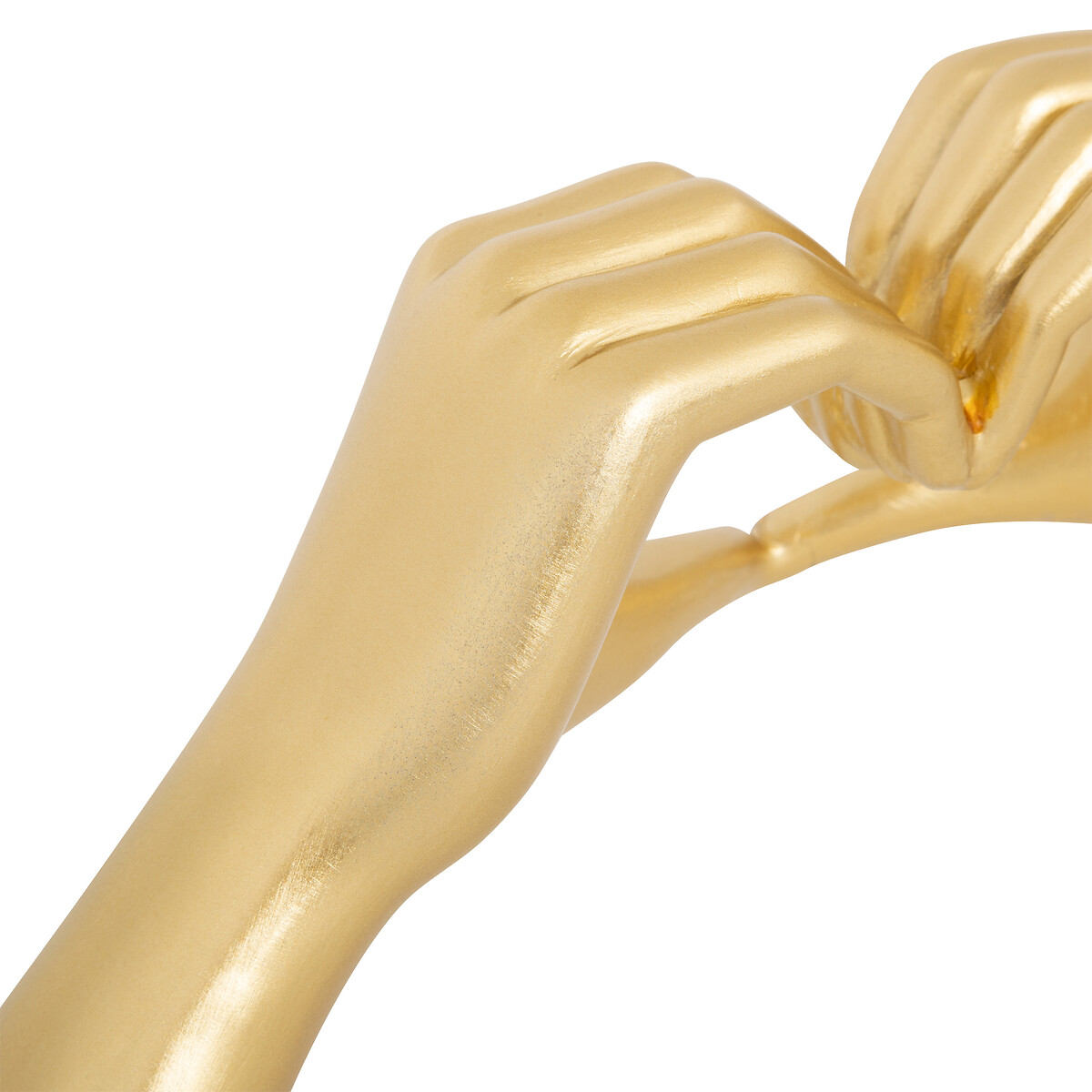 Figura Mano Corazón Dorada Amy