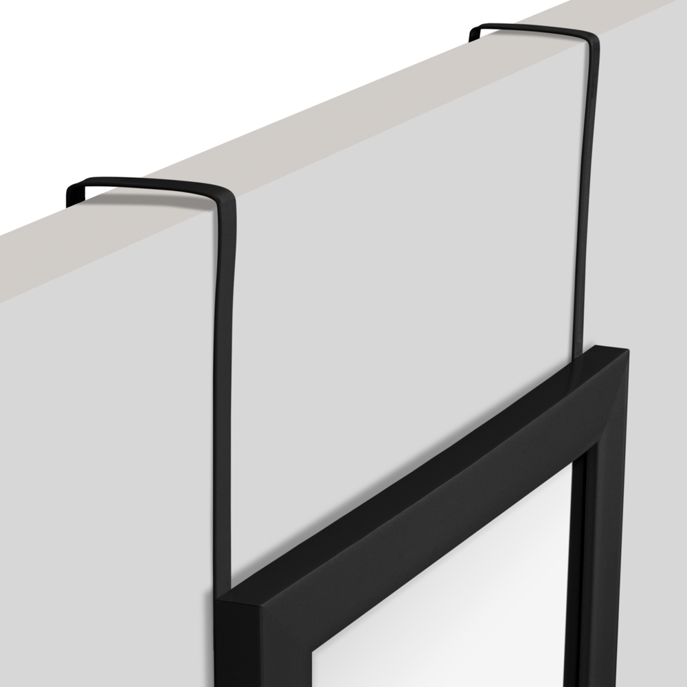 Espelho Class Preto Para Pendurar