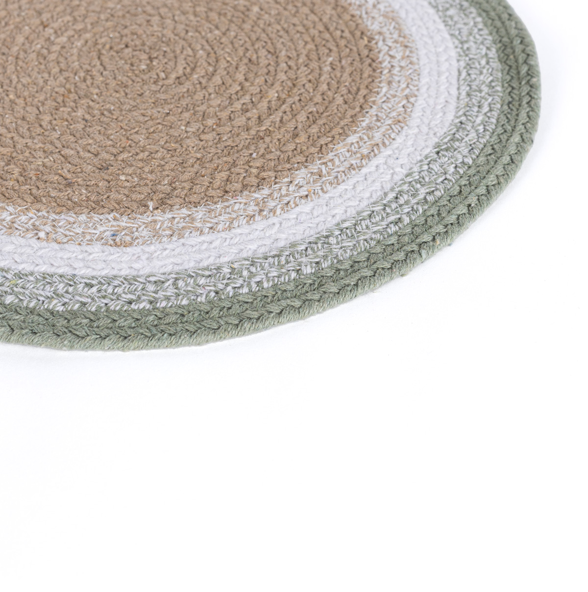 Mantel individual SOLANGE verde D38cm