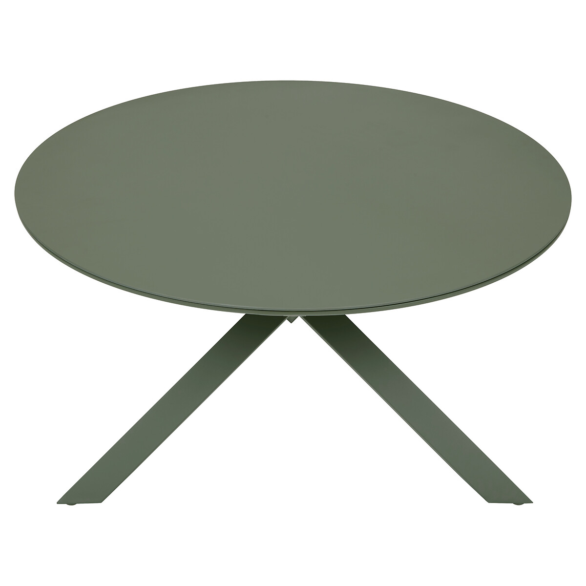 Mesa ORYON redonda laurier de aluminio