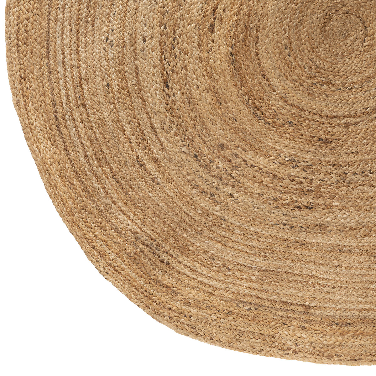 Alfombra redonda beige 160cm