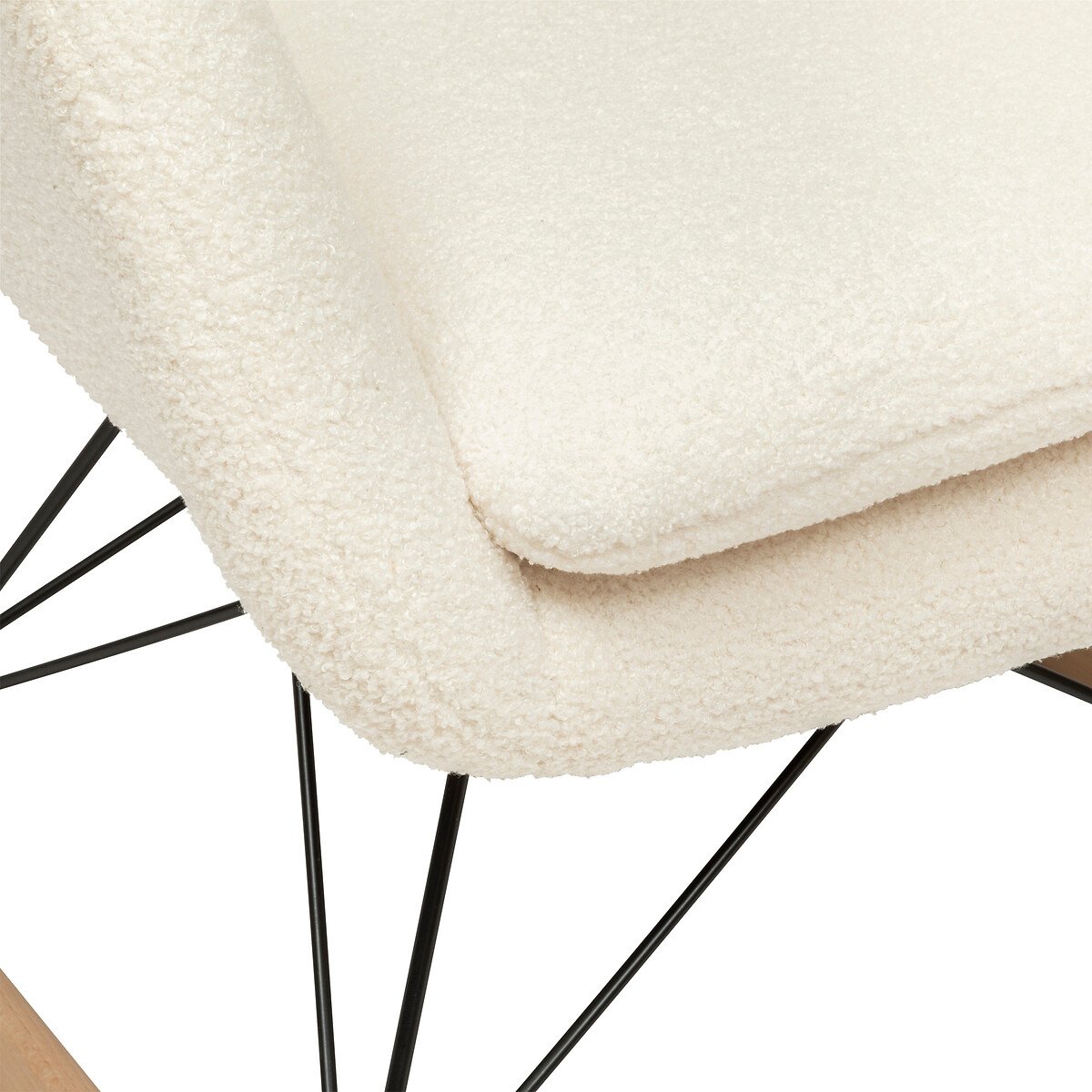 Cadeira De Baloi&ccedil;o Rocking Chair Branco