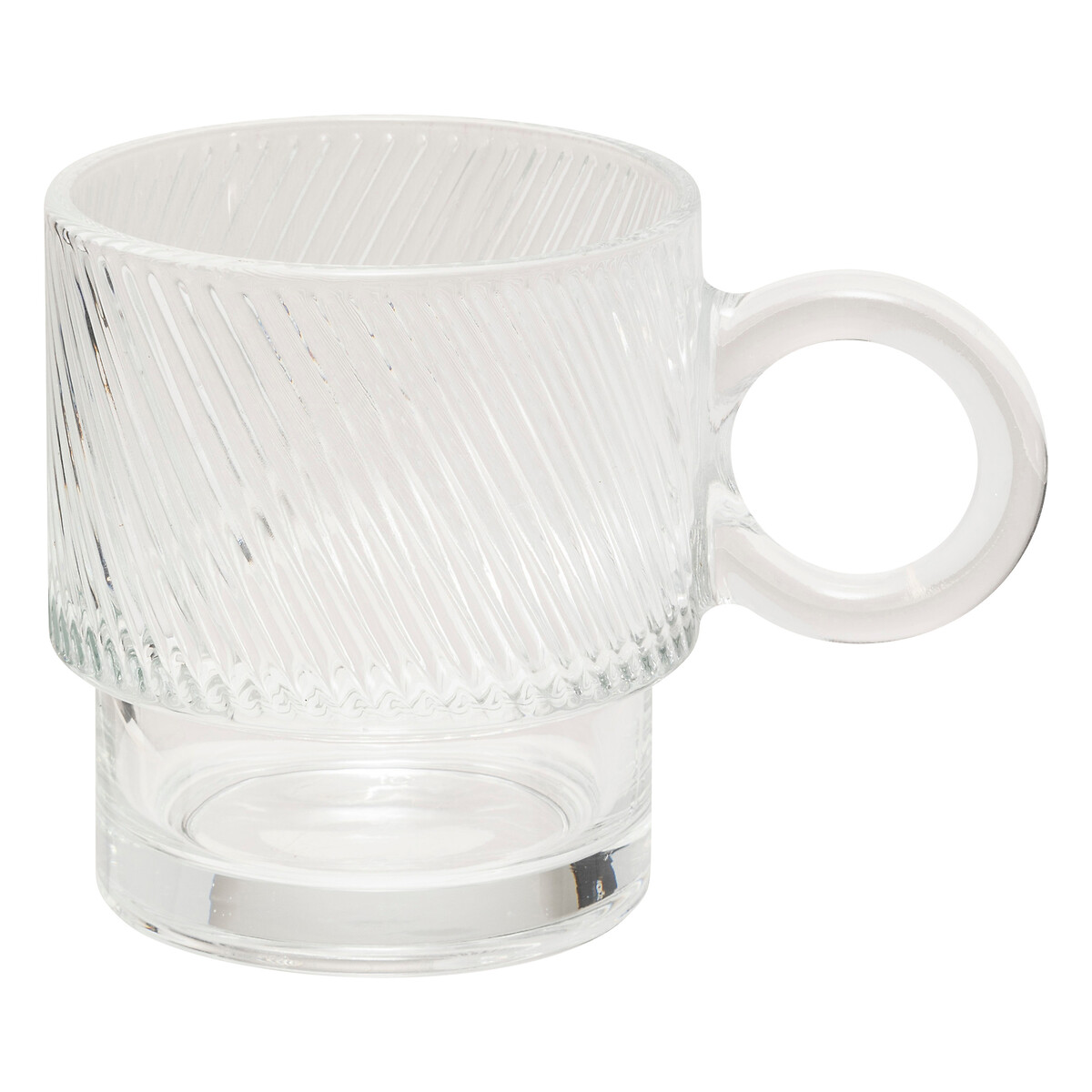 Taza LORENE de vidrio 30cl