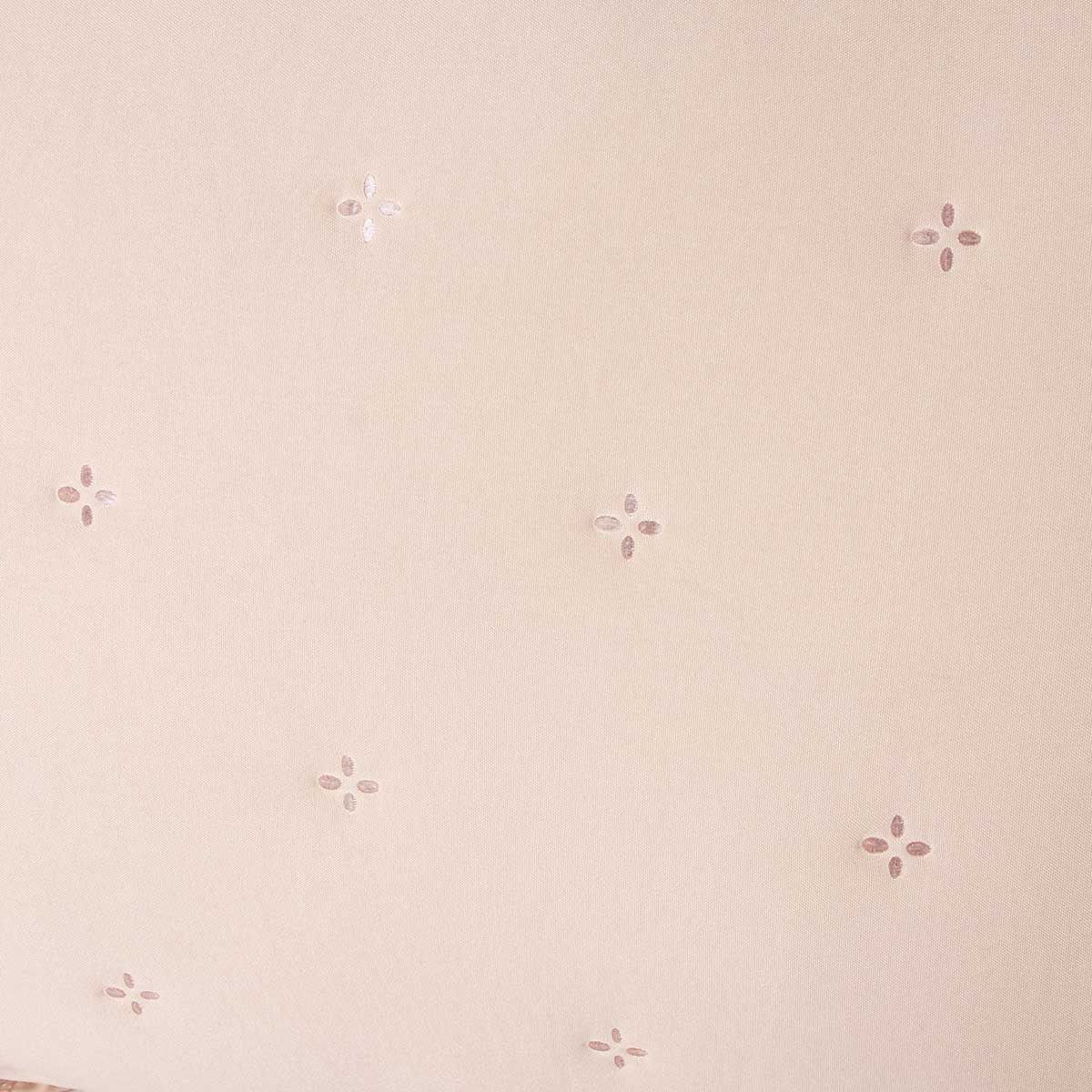 Cojín crudo AMALFI con encaje 45x60cm