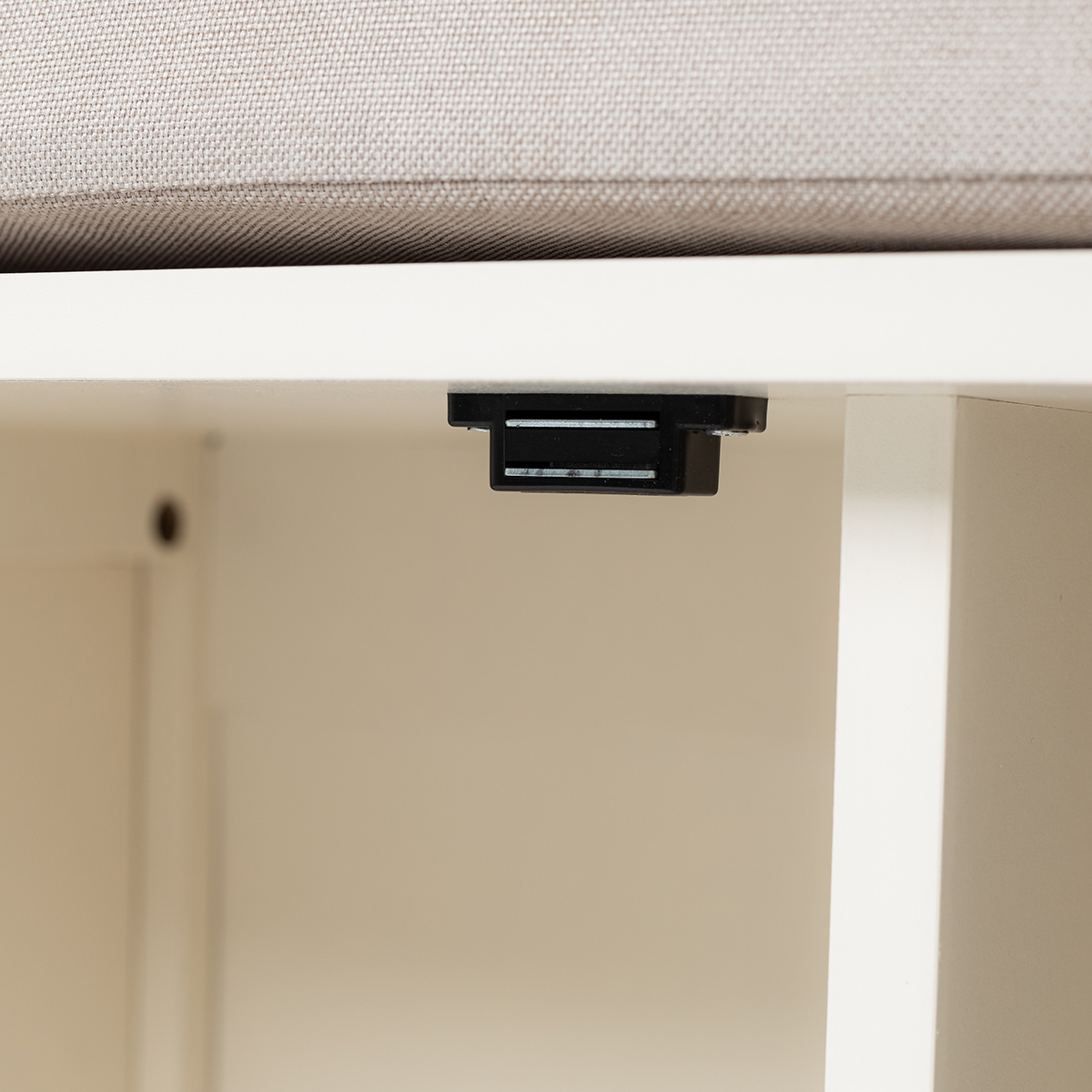 Banco Con Almacenaje Creme