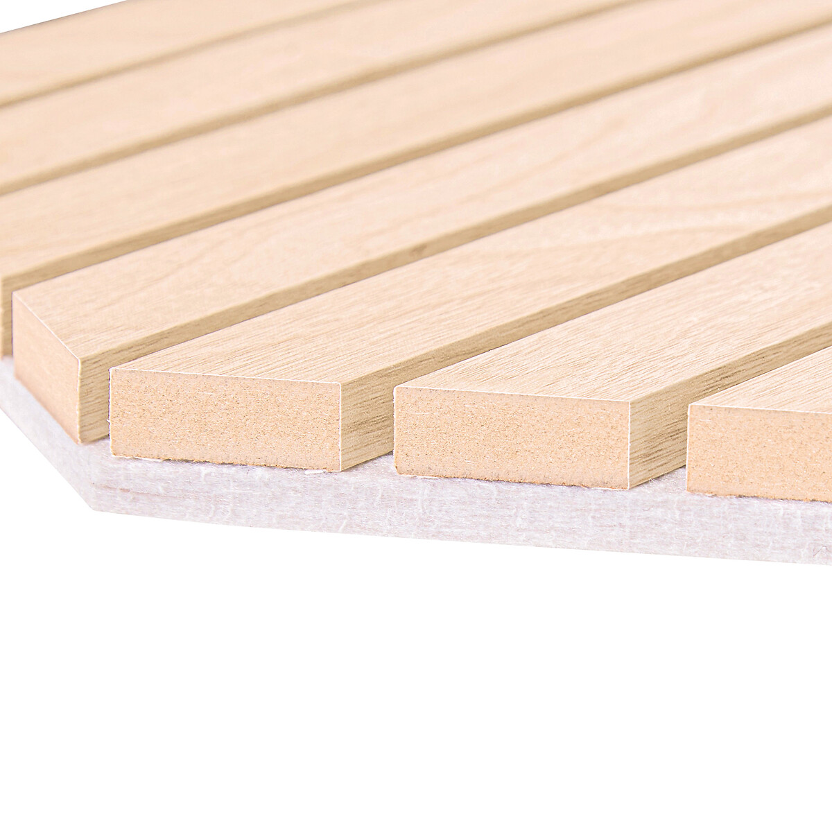 Juego 3 paneles decorativos hexagonal COLVA beige 