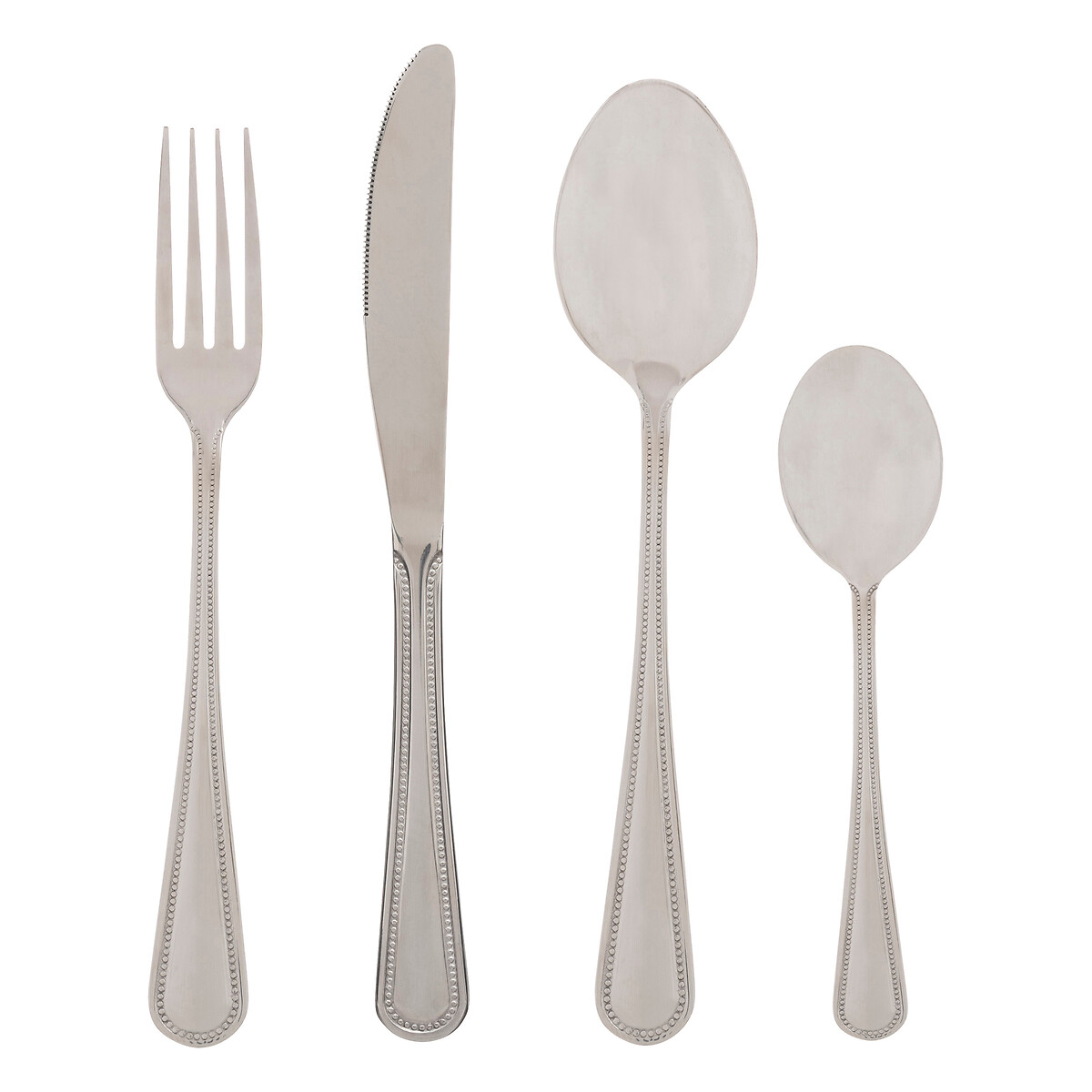 Cuberter&iacute;a de 24 piezas PERLE de acero inoxidable