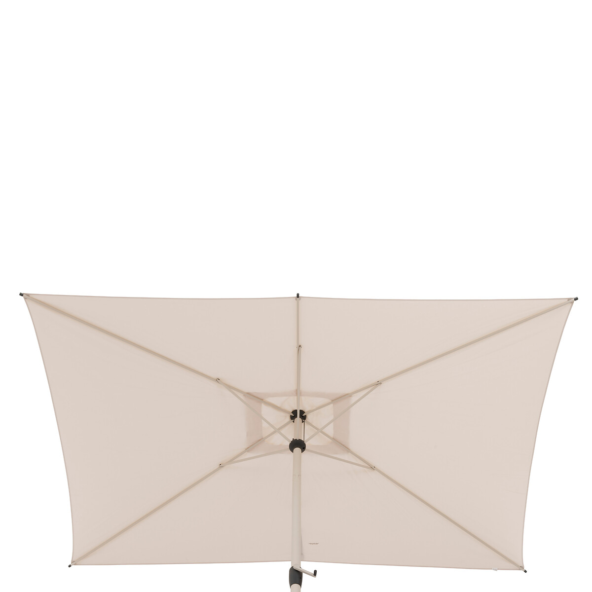 Parasol LOOMPA argile bl&eacute; 2x3m