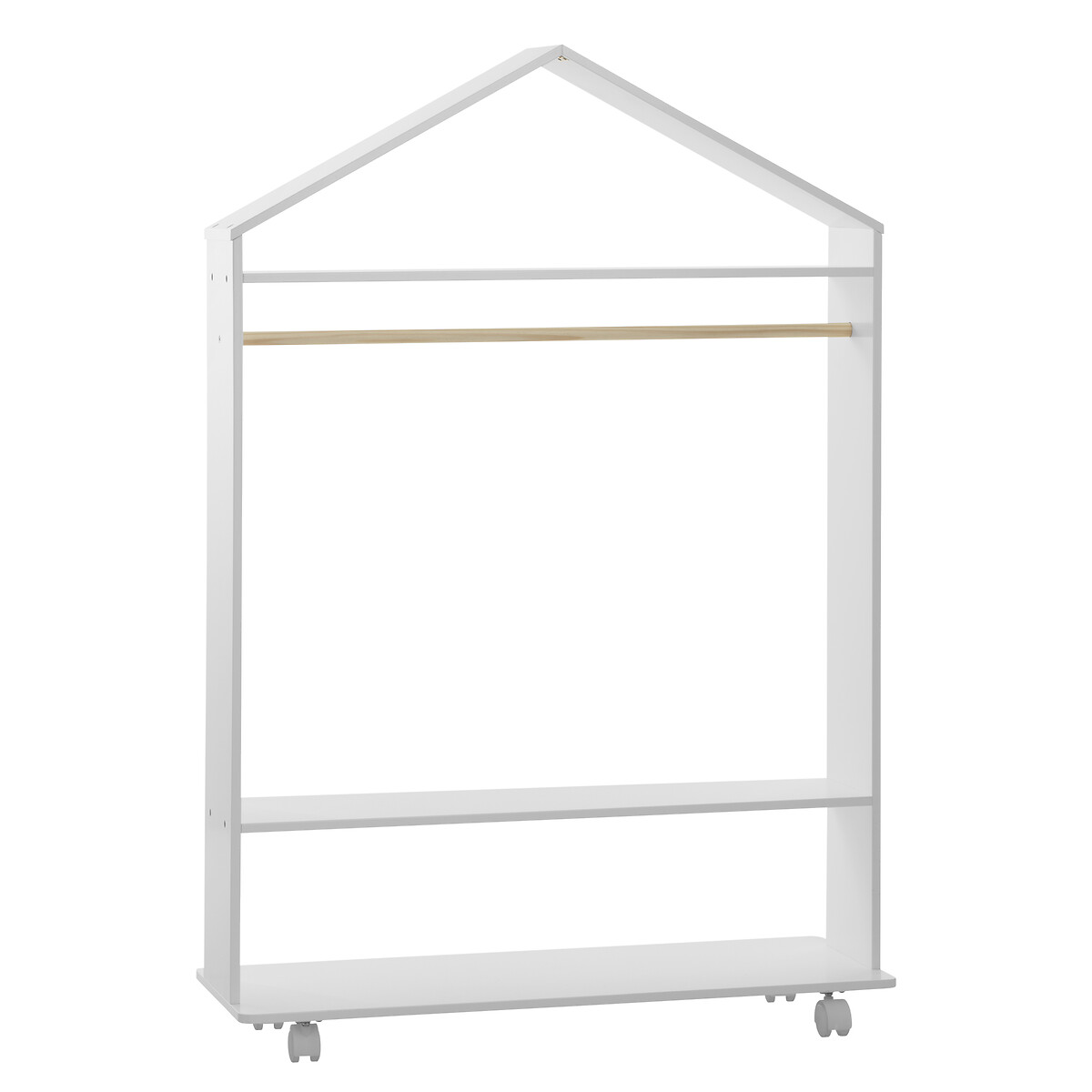 Armario C/Barra Montessori 78x39x126Cm