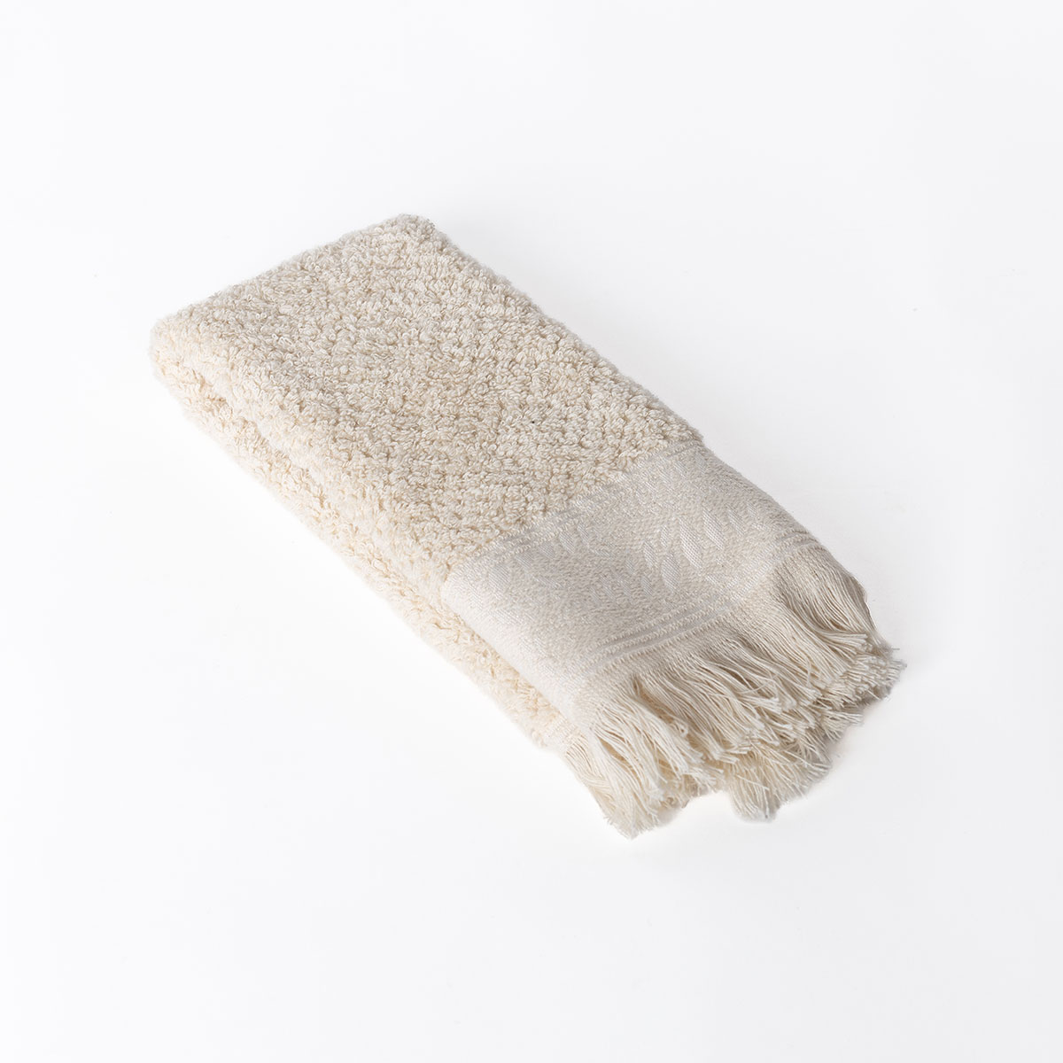 Juego de 3 toallas de ba&ntilde;o ZOE natural