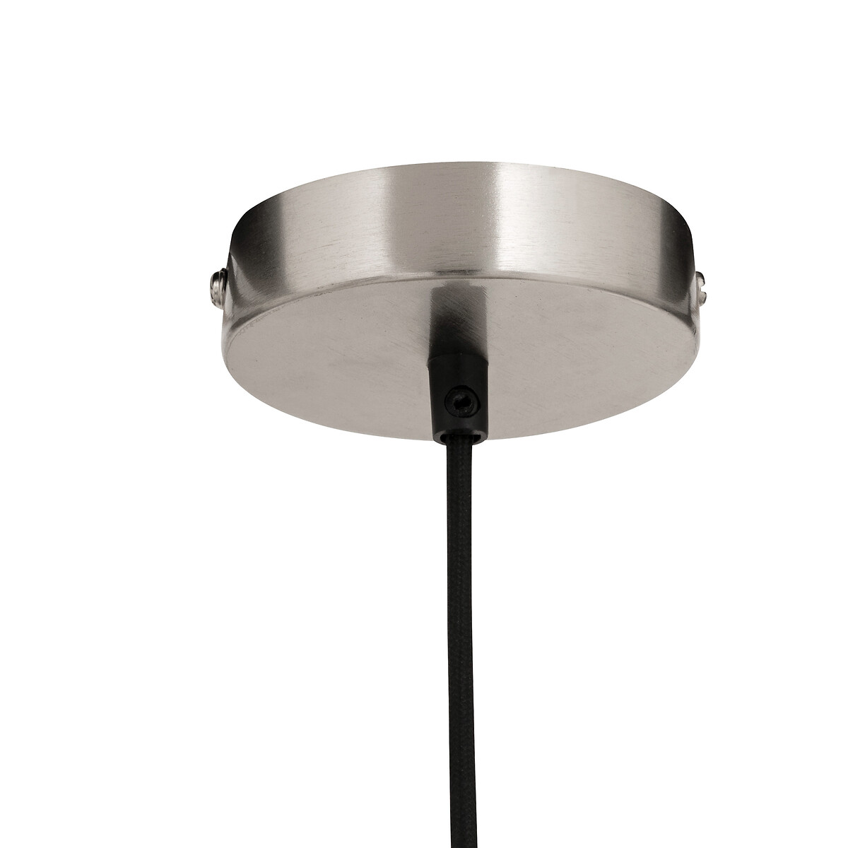L&aacute;mpara de techo ARLO plateado de metal 128cm