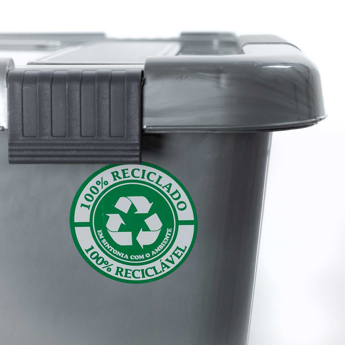 Caja de almacenaje EUROPA gris 40l