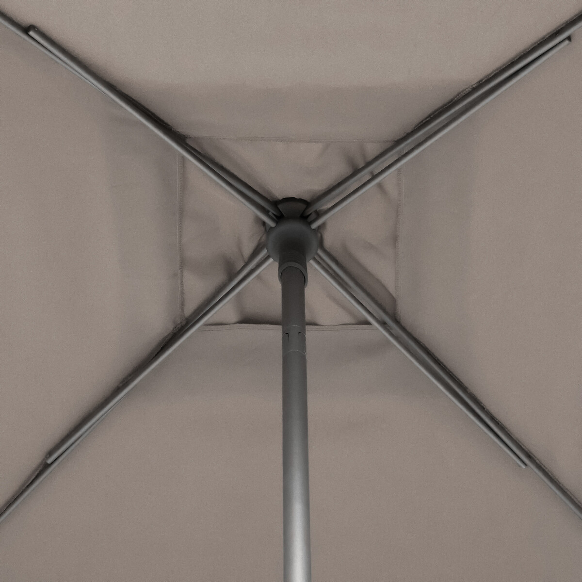 Parasol SOYA gris pardo 2.5x2.5m