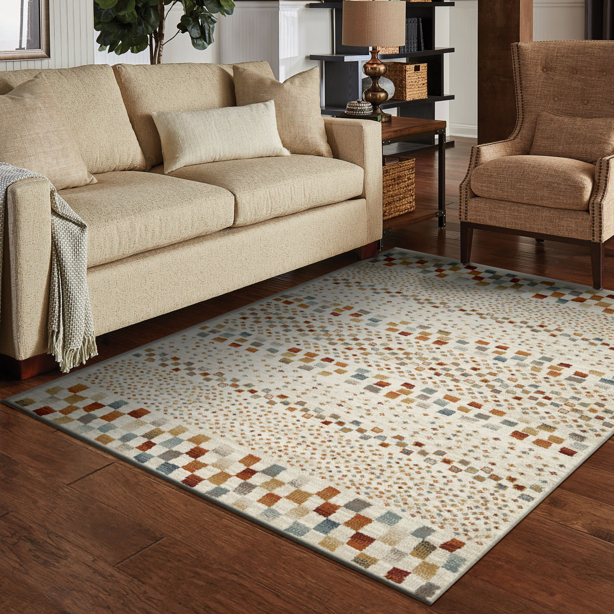 Alfombra Quatro Multicolor 160x235Cm