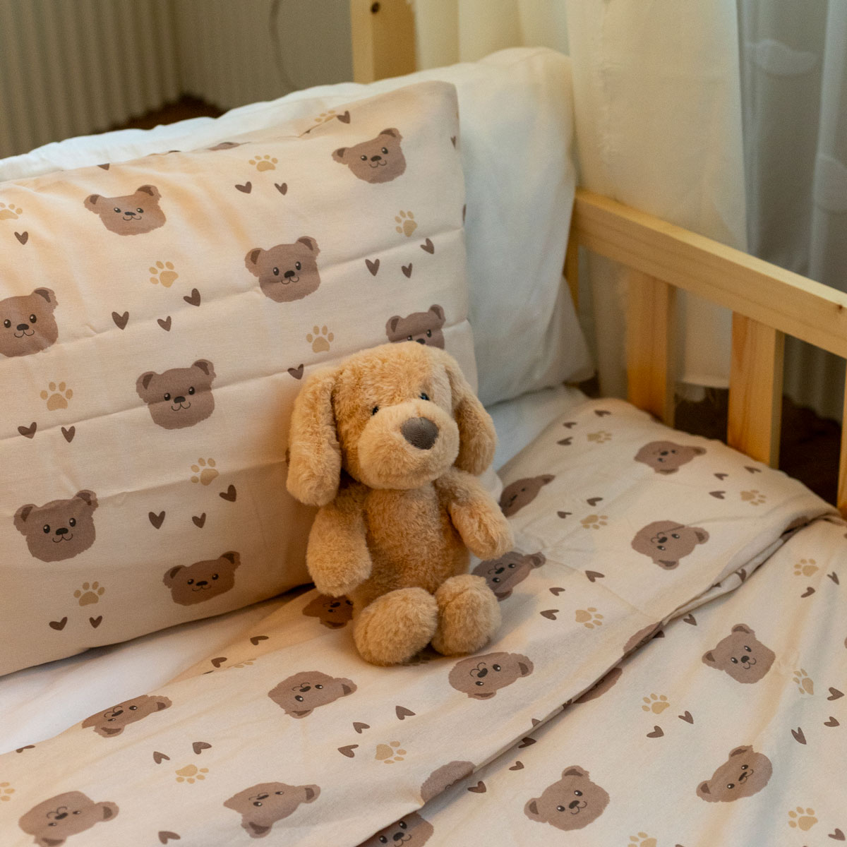 Peluche Poppy Cachorrinho Bege