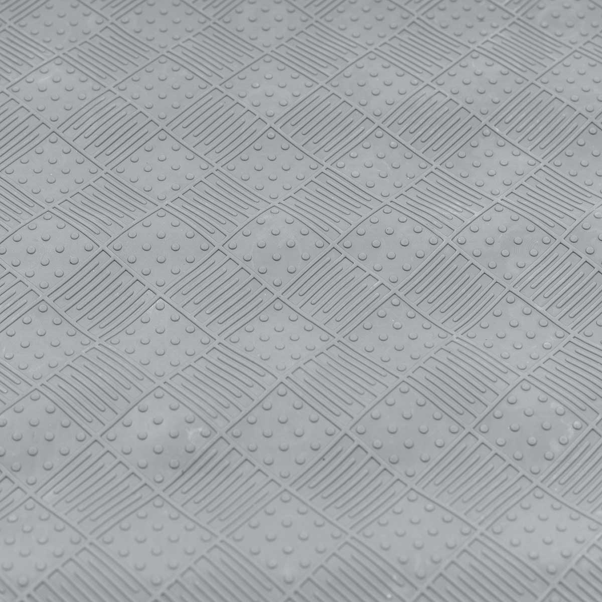 Alfombrilla Antideslizante Gris Oscuro 53x53cm