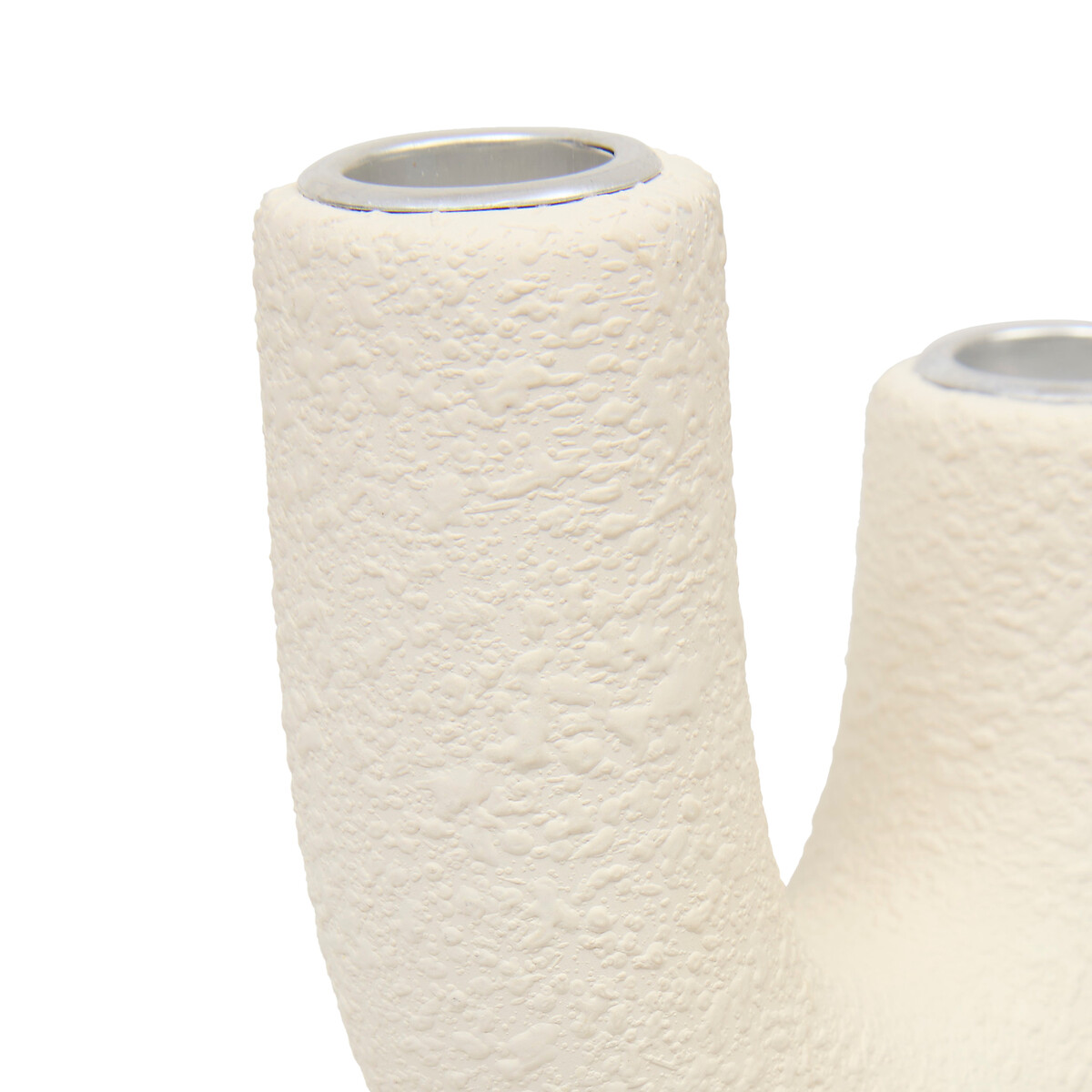 Candelabro WONJA blanco 20cm