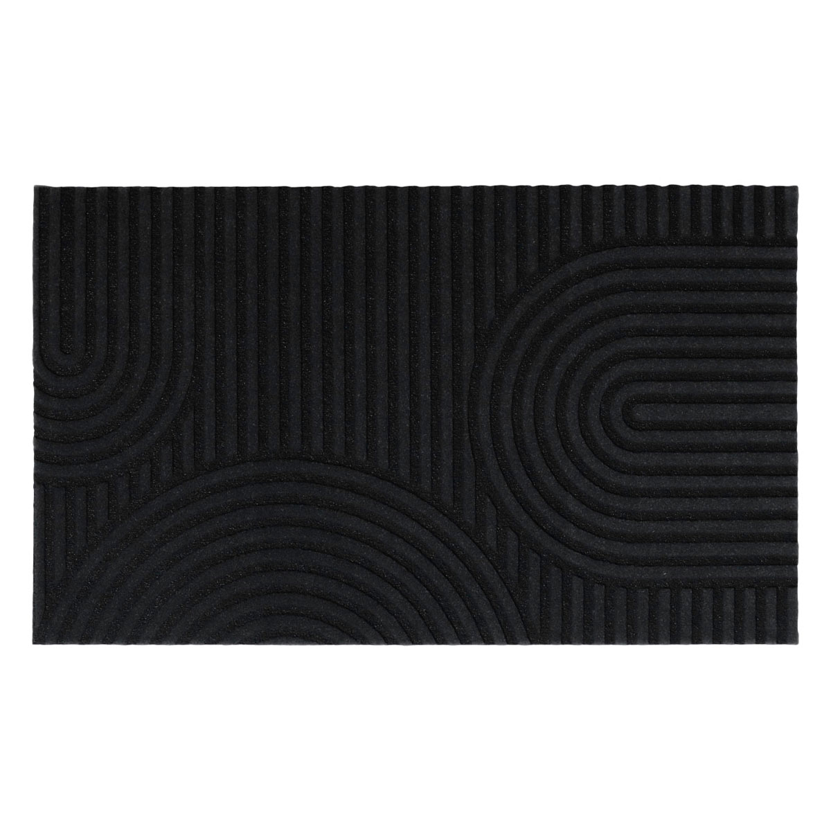 Alfombra negra 40x60cm