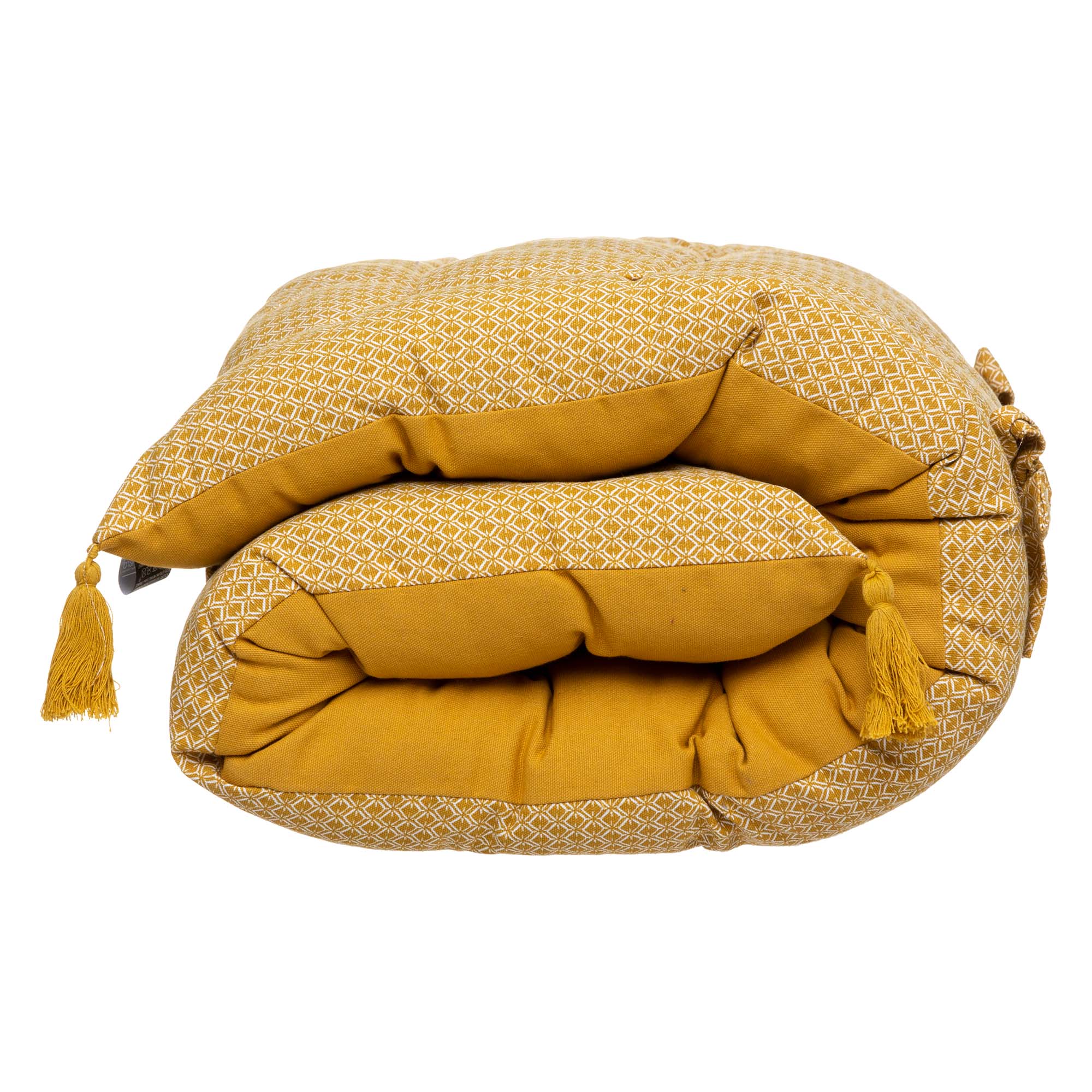 Coxim De Chão Otto Ocre 60x120cm