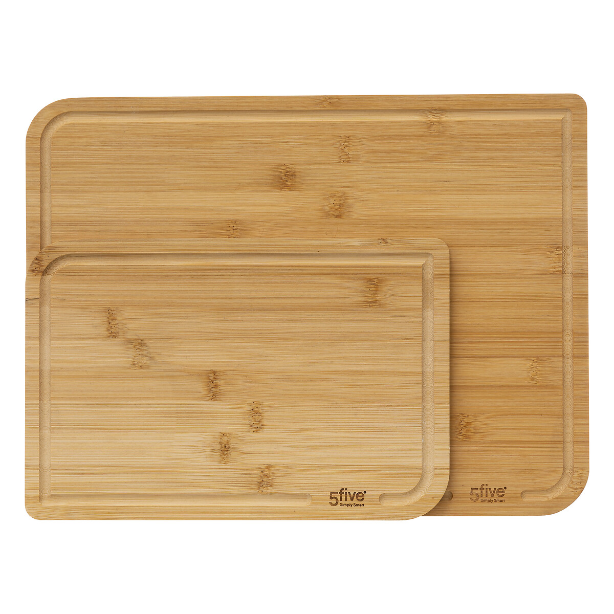 Juego de 2 tablas de bamb&uacute; 