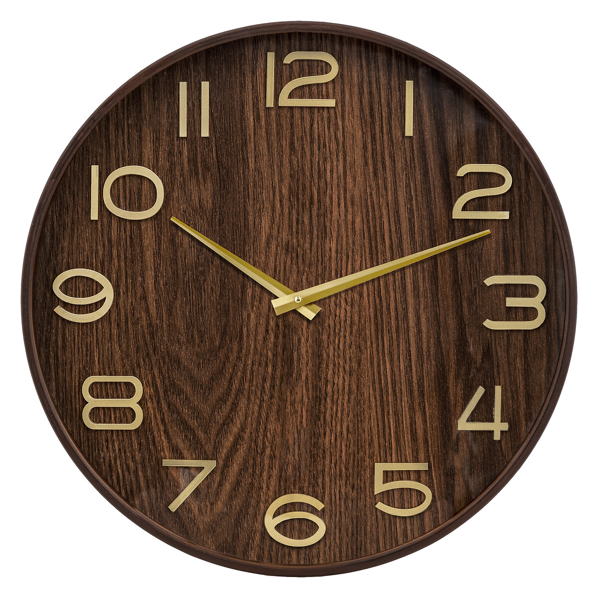 Reloj de pared de mdf y vidrio IVANA 55cm
