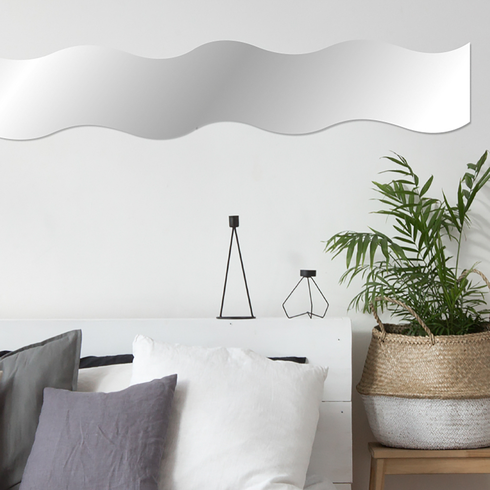 Espejo Ondulado 160x23.2x0.2Cm