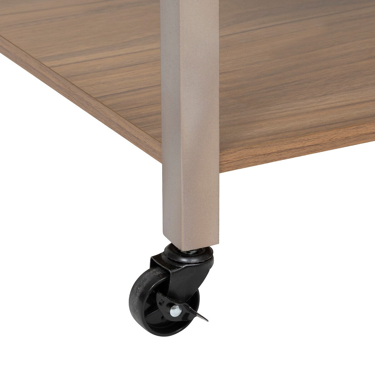 Isla de cocina COME marr&oacute;n de mdf 