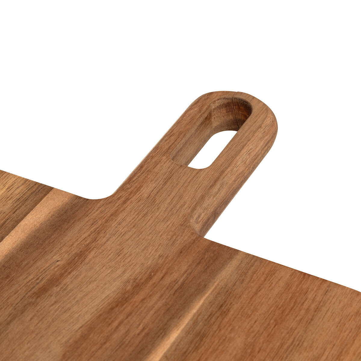 Tabla de cortar marr&oacute;n de madera de acacia