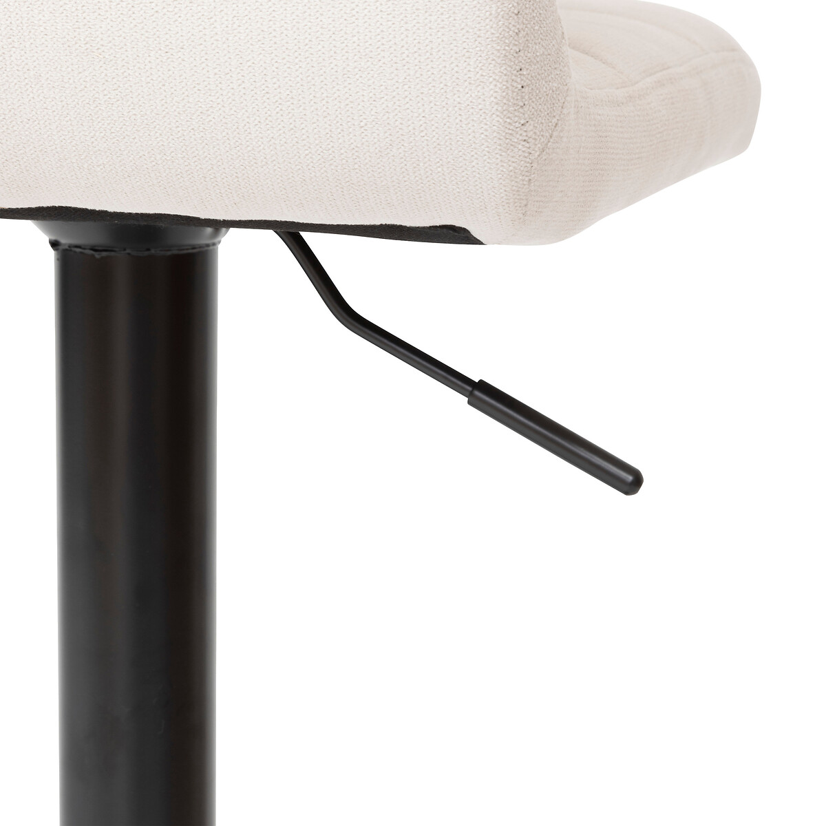 Taburete de bar DELEK ajustable beige