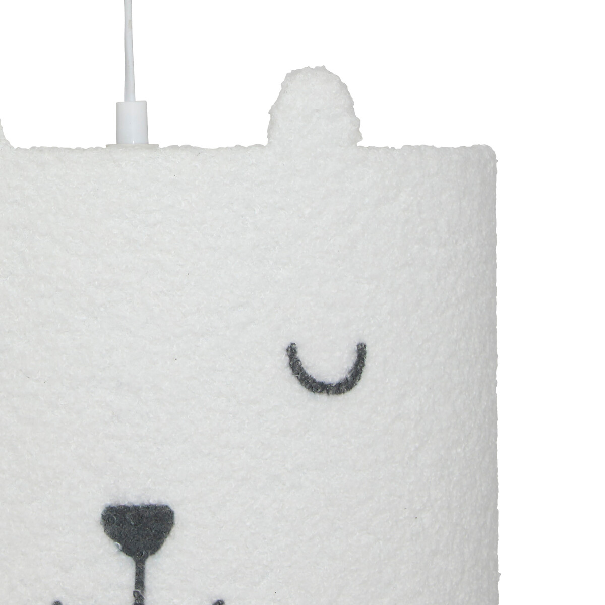 L&aacute;mpara de techo TOXEY blanco de metal 110x28cm