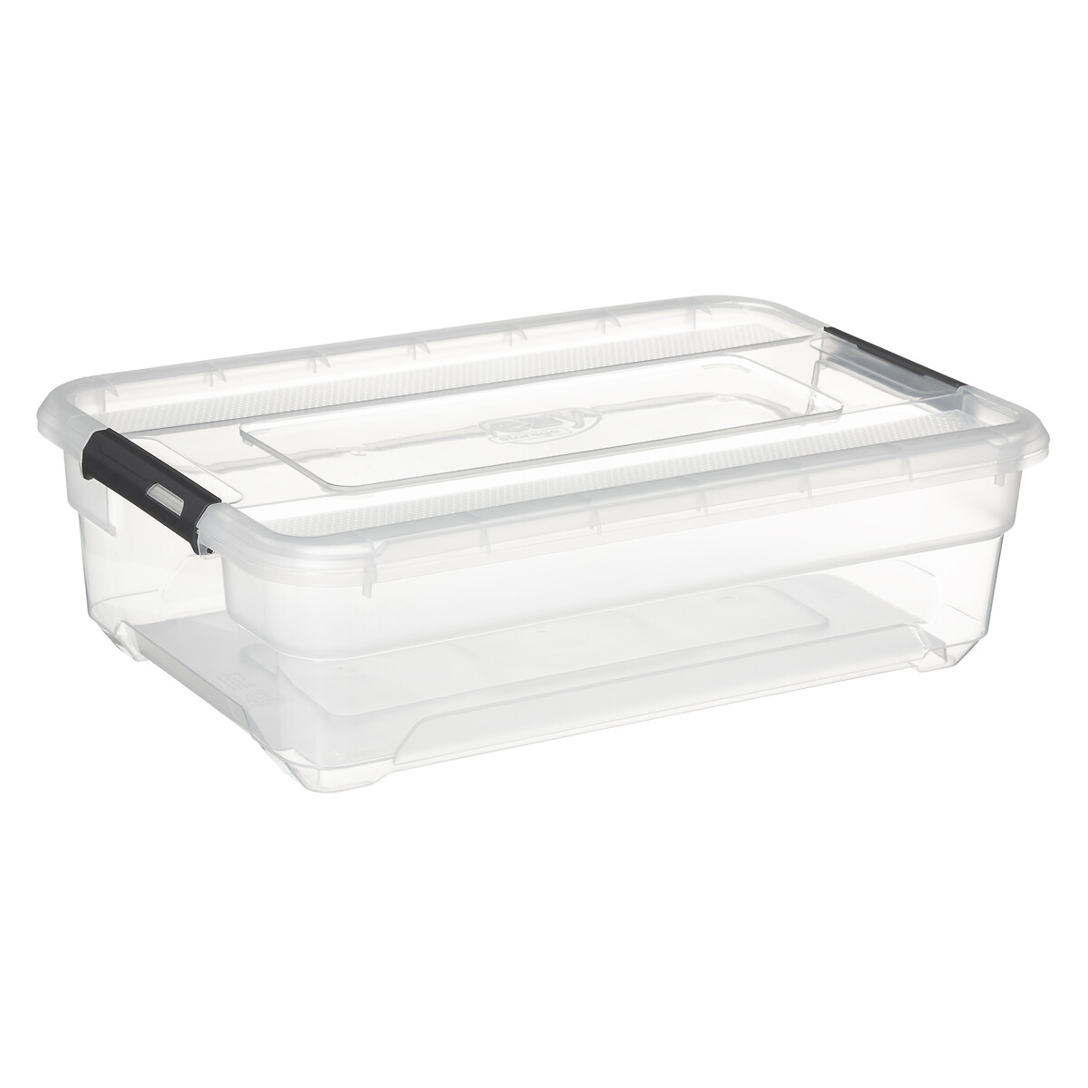 Caixa De Arruma&ccedil;&atilde;o Solutions Transparente 26,5l