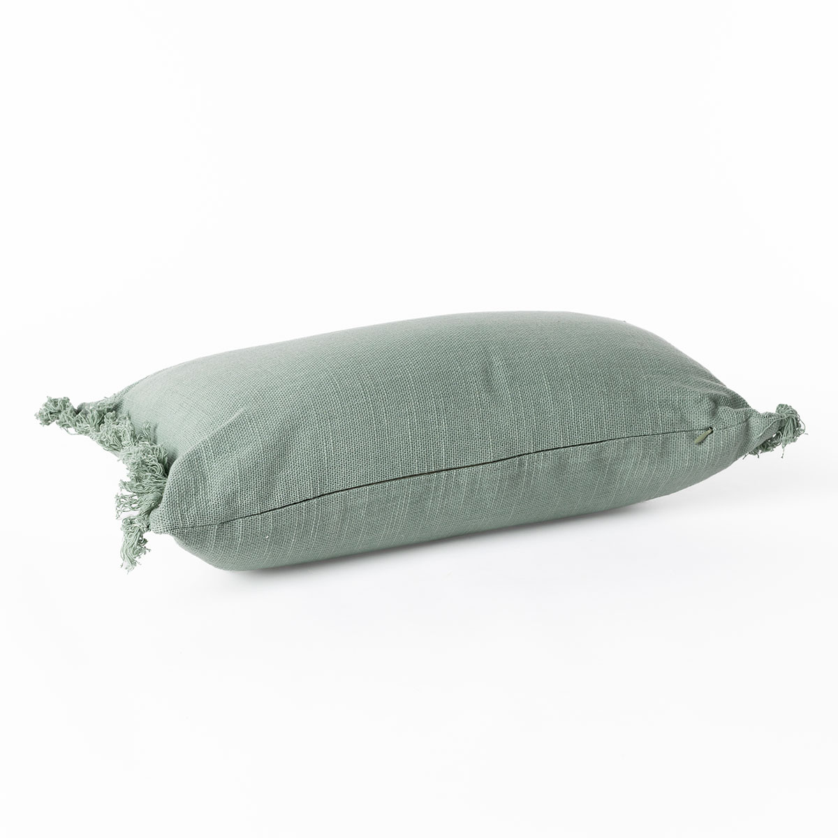 Almohada MILU verde de algod&oacute;n 30x50cm