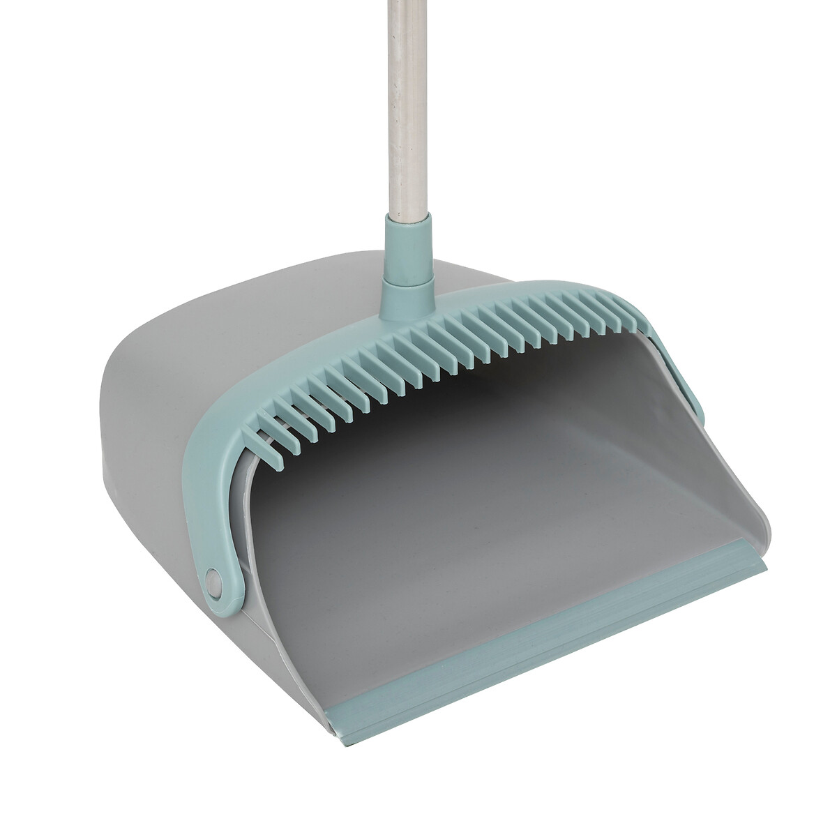 Escoba con recogedor rotativo SKY gris