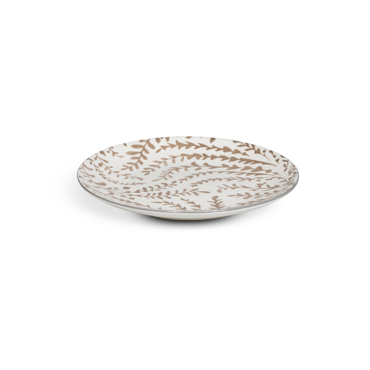 Plato Postre Alive Gris 19cm
