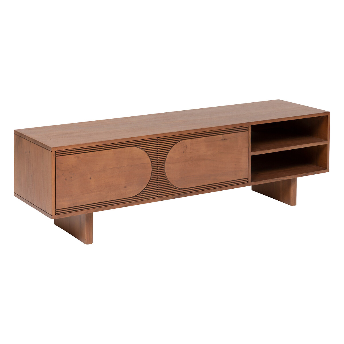 Mueble para tv NANDA de madera de acacia 40cm