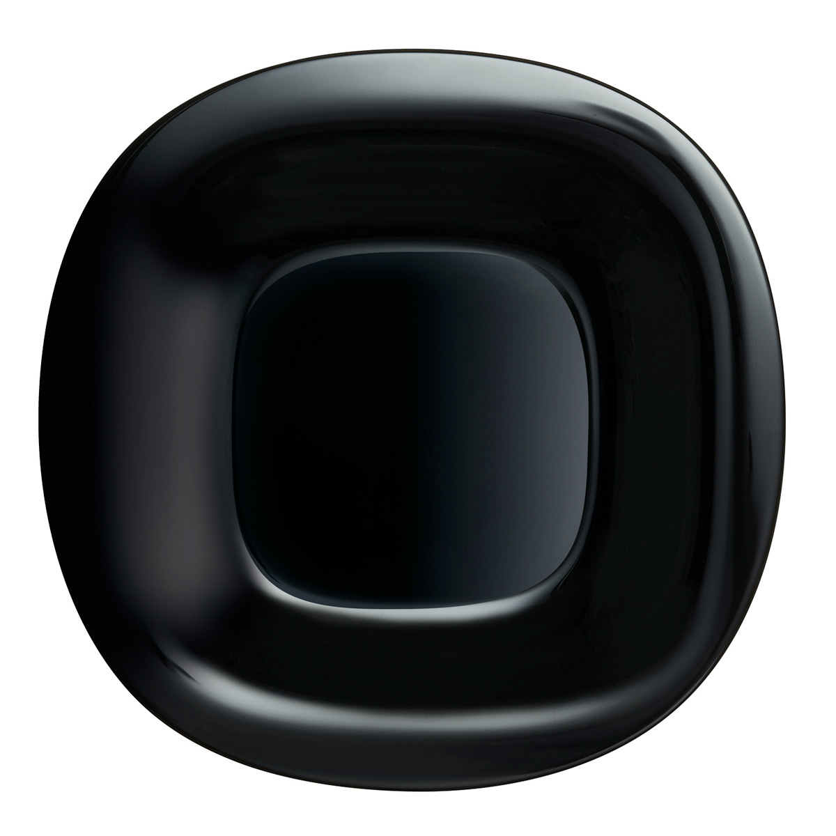 Plato Llano Luminarc Opal Negro 26cm
