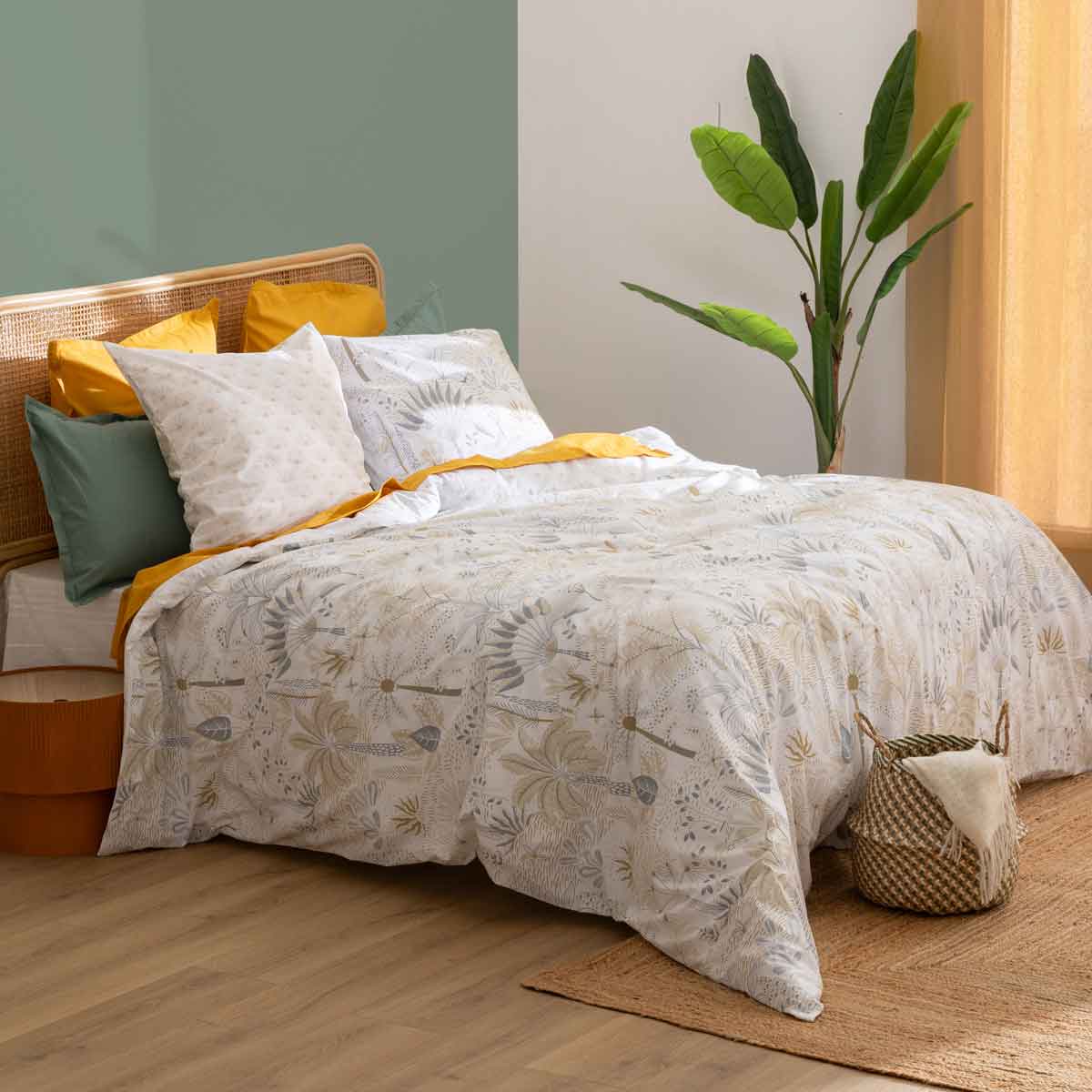 Juego funda n&oacute;rdica estampada SONIE 240x220cm